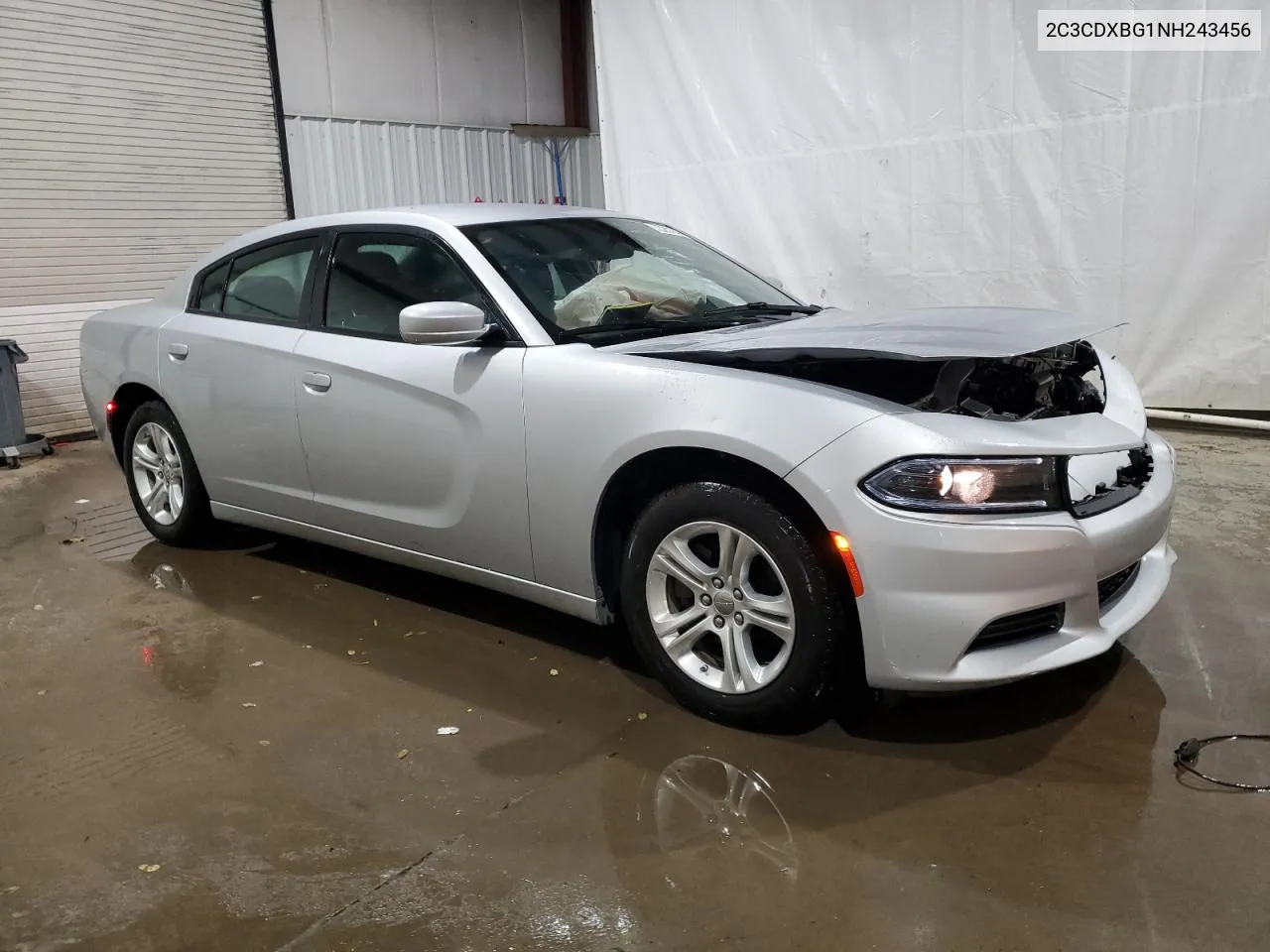 2022 Dodge Charger Sxt VIN: 2C3CDXBG1NH243456 Lot: 75251944