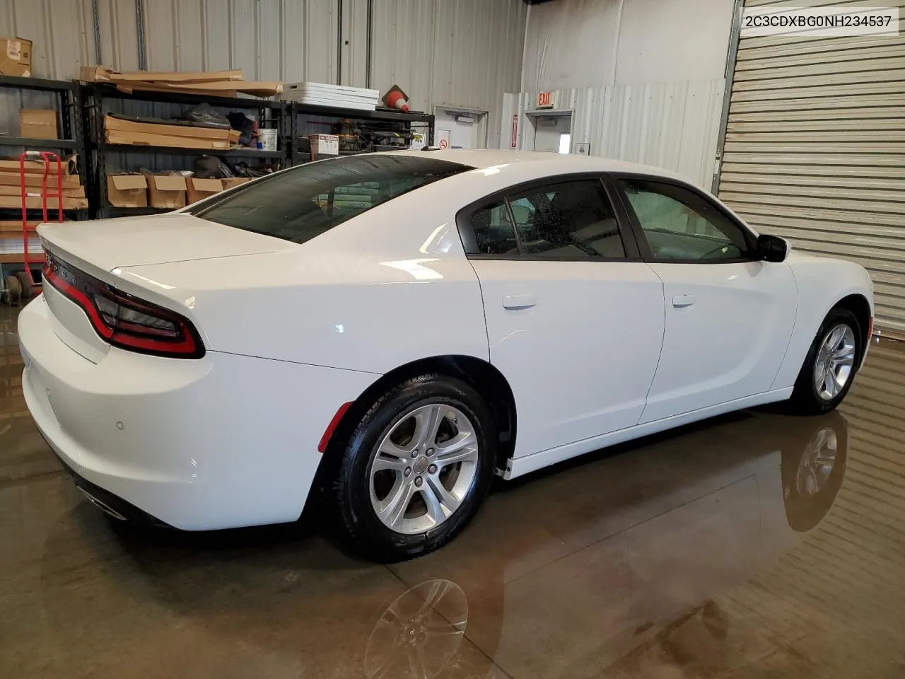 2022 Dodge Charger Sxt VIN: 2C3CDXBG0NH234537 Lot: 75279874