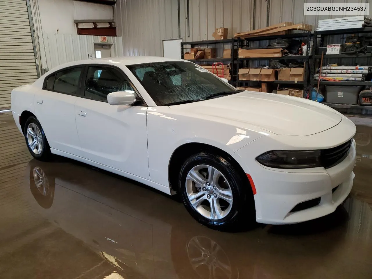 2022 Dodge Charger Sxt VIN: 2C3CDXBG0NH234537 Lot: 75279874