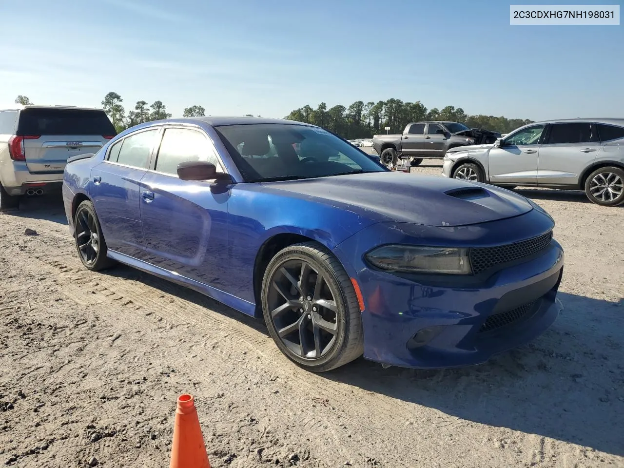 2C3CDXHG7NH198031 2022 Dodge Charger Gt