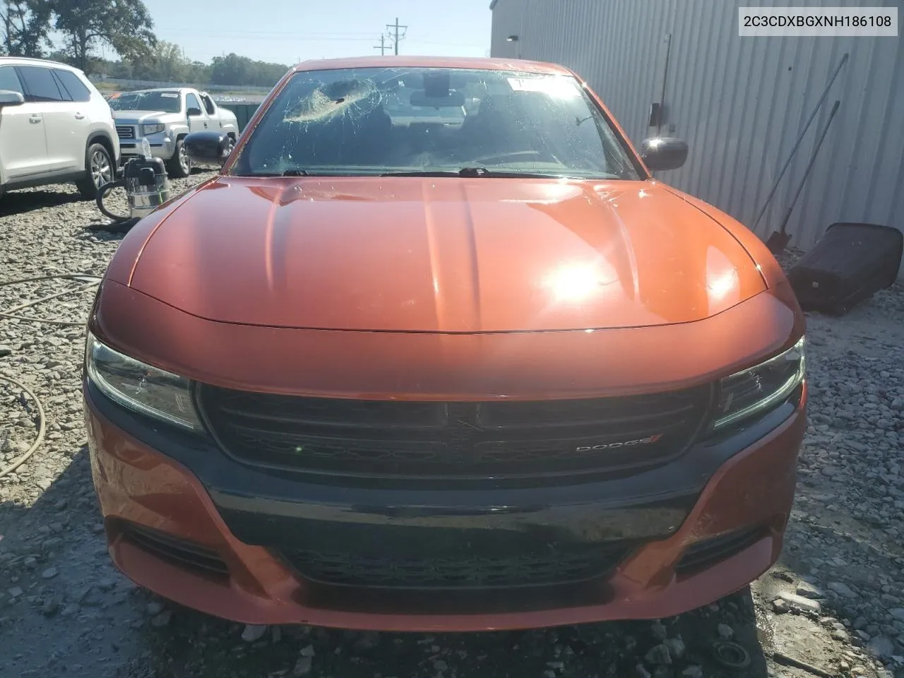 2022 Dodge Charger Sxt VIN: 2C3CDXBGXNH186108 Lot: 75660944