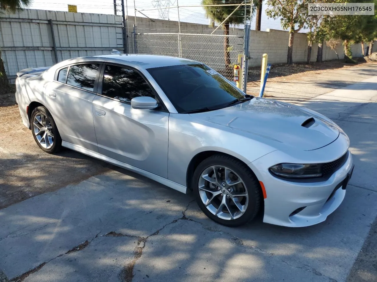 2022 Dodge Charger Gt VIN: 2C3CDXHG5NH176545 Lot: 75844904