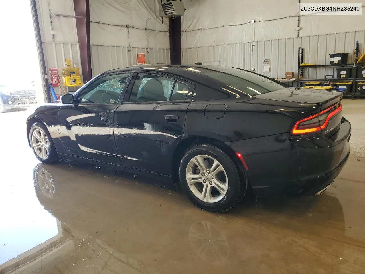 2022 Dodge Charger Sxt VIN: 2C3CDXBG4NH235240 Lot: 75895224