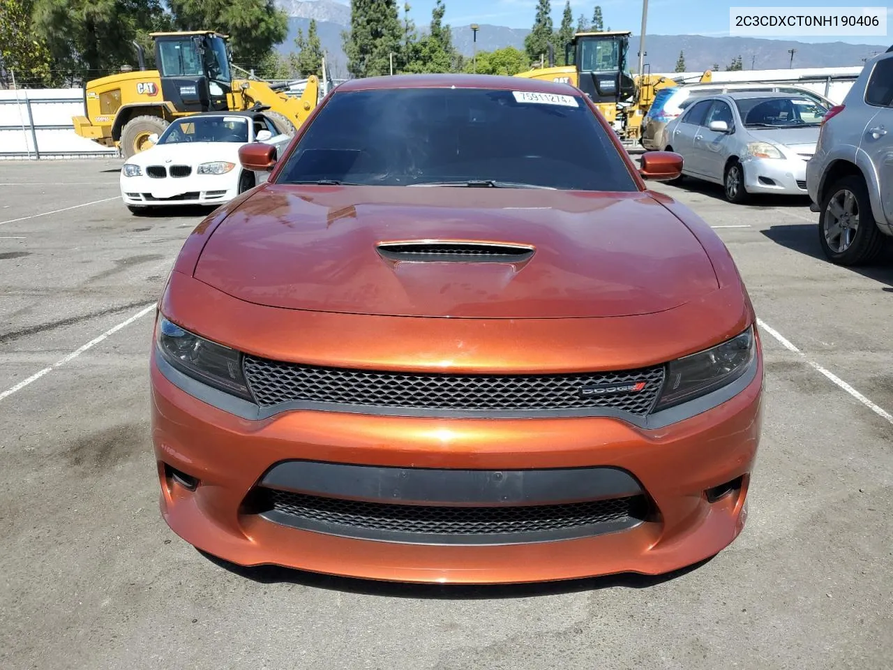 2022 Dodge Charger R/T VIN: 2C3CDXCT0NH190406 Lot: 75911274