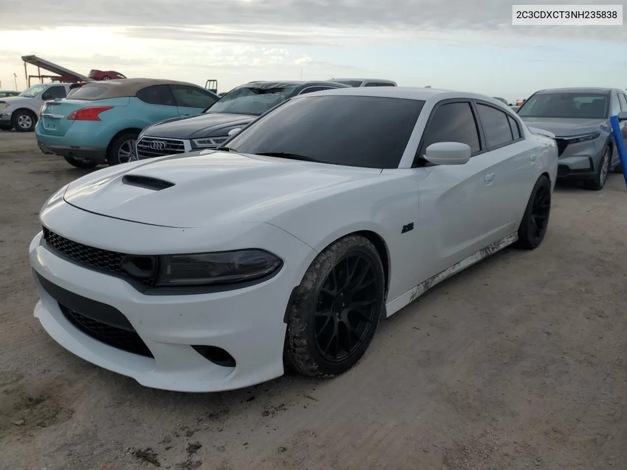 2022 Dodge Charger R/T VIN: 2C3CDXCT3NH235838 Lot: 76143884