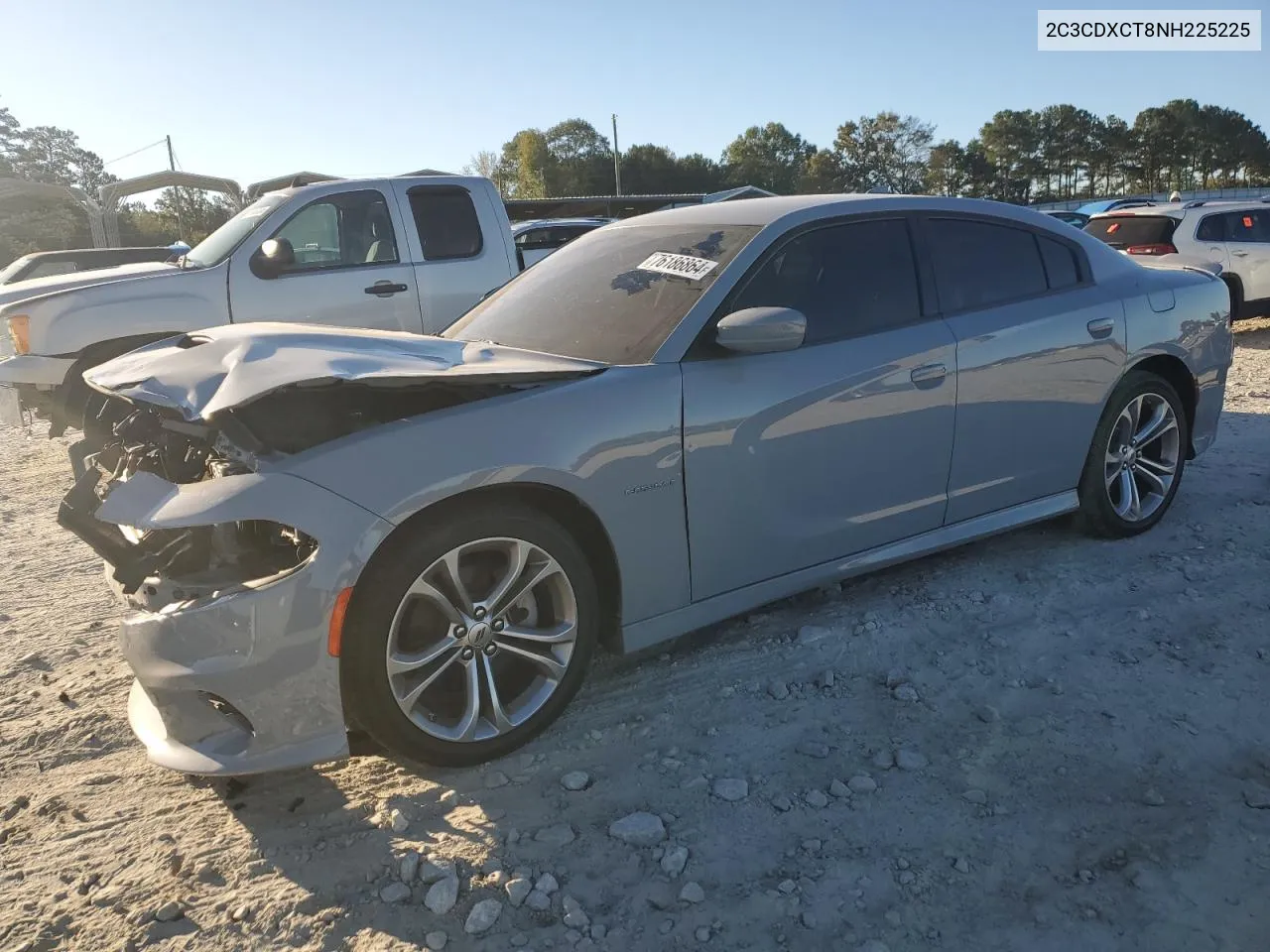 2022 Dodge Charger R/T VIN: 2C3CDXCT8NH225225 Lot: 76186864