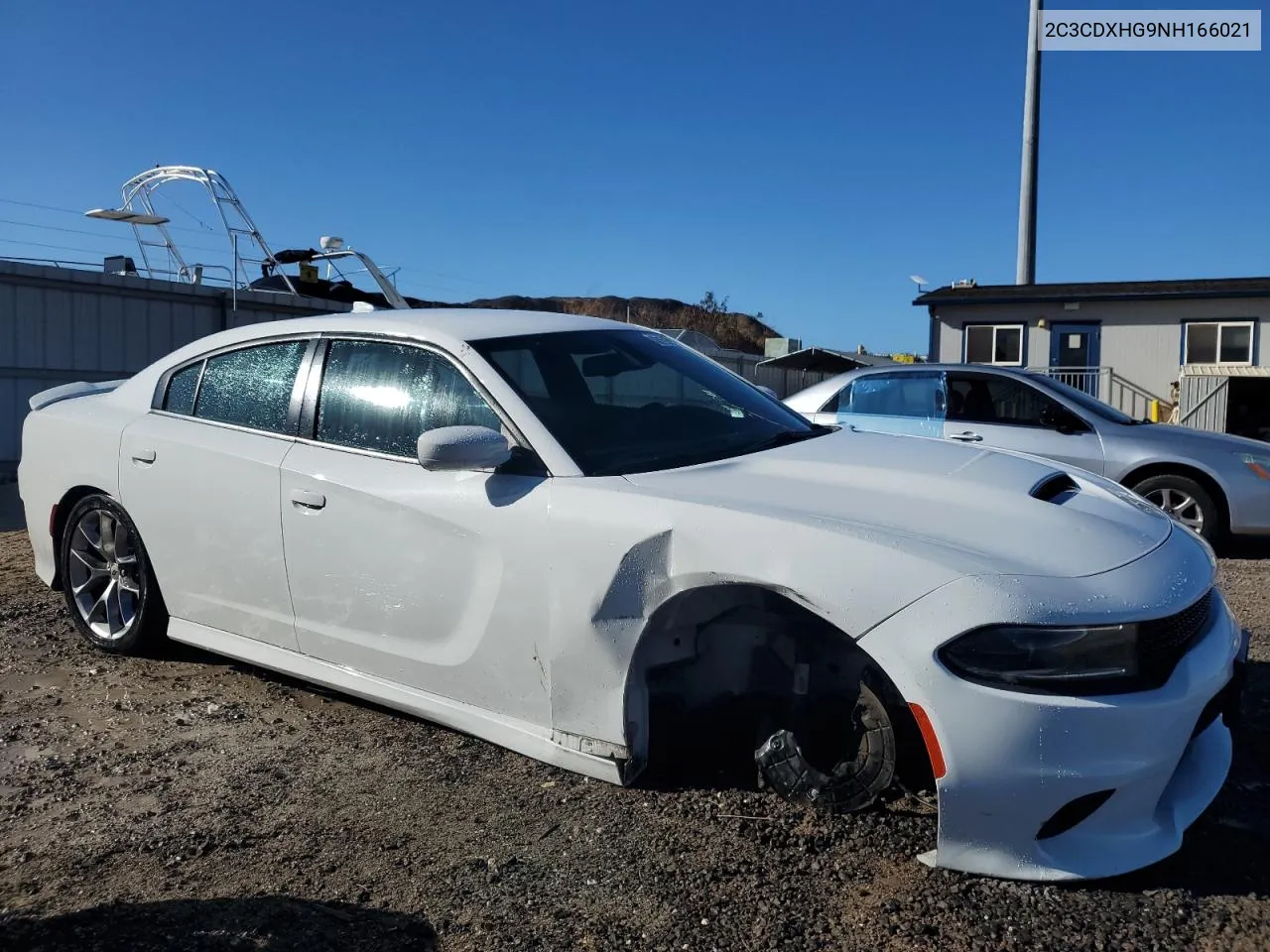 2022 Dodge Charger Gt VIN: 2C3CDXHG9NH166021 Lot: 76358514