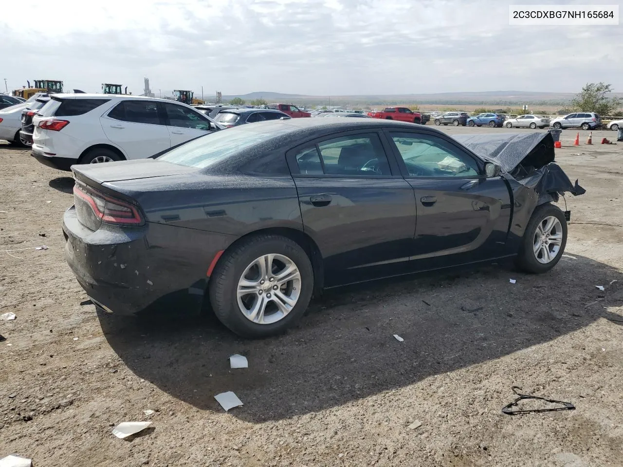 2022 Dodge Charger Sxt VIN: 2C3CDXBG7NH165684 Lot: 76394724