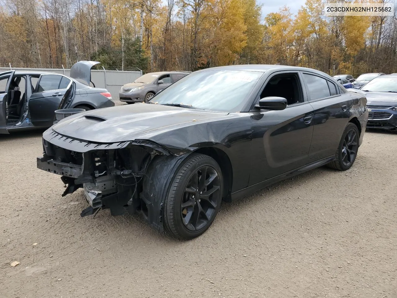 2022 Dodge Charger Gt VIN: 2C3CDXHG2NH125682 Lot: 76579474