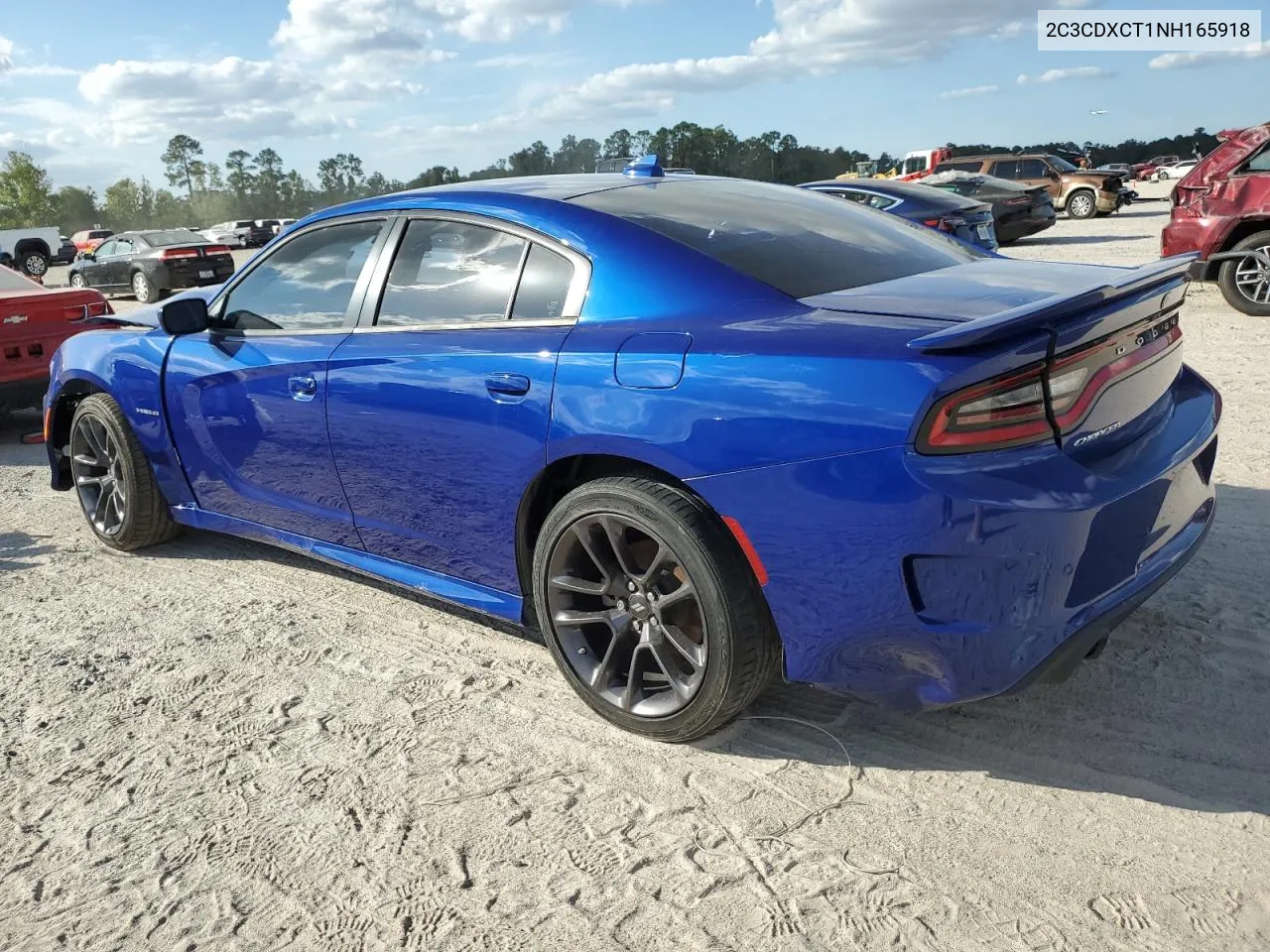 2022 Dodge Charger R/T VIN: 2C3CDXCT1NH165918 Lot: 76751304