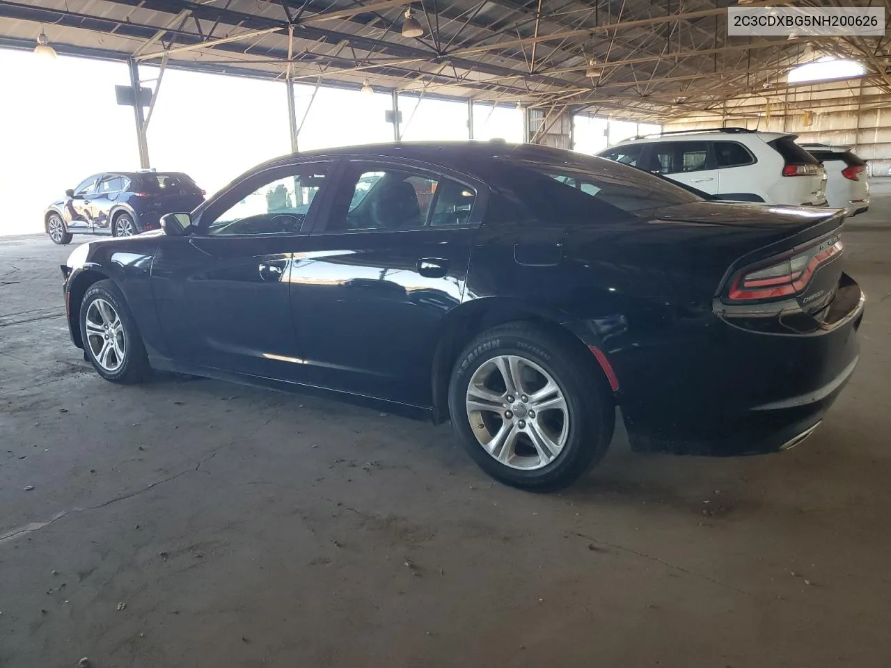 2022 Dodge Charger Sxt VIN: 2C3CDXBG5NH200626 Lot: 76837484