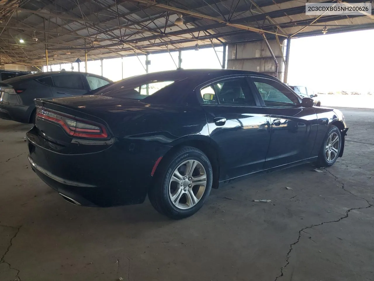 2022 Dodge Charger Sxt VIN: 2C3CDXBG5NH200626 Lot: 76837484