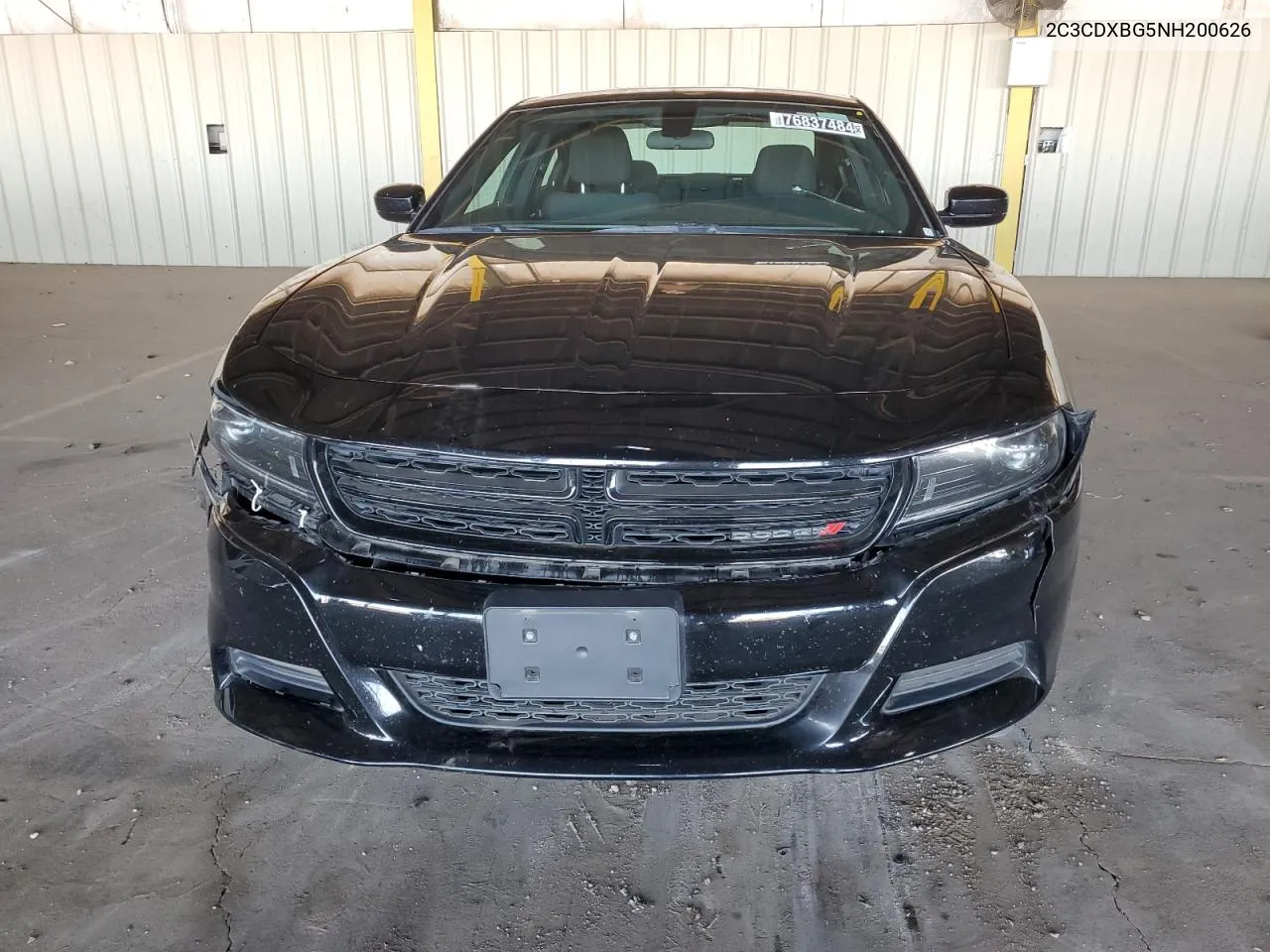 2022 Dodge Charger Sxt VIN: 2C3CDXBG5NH200626 Lot: 76837484