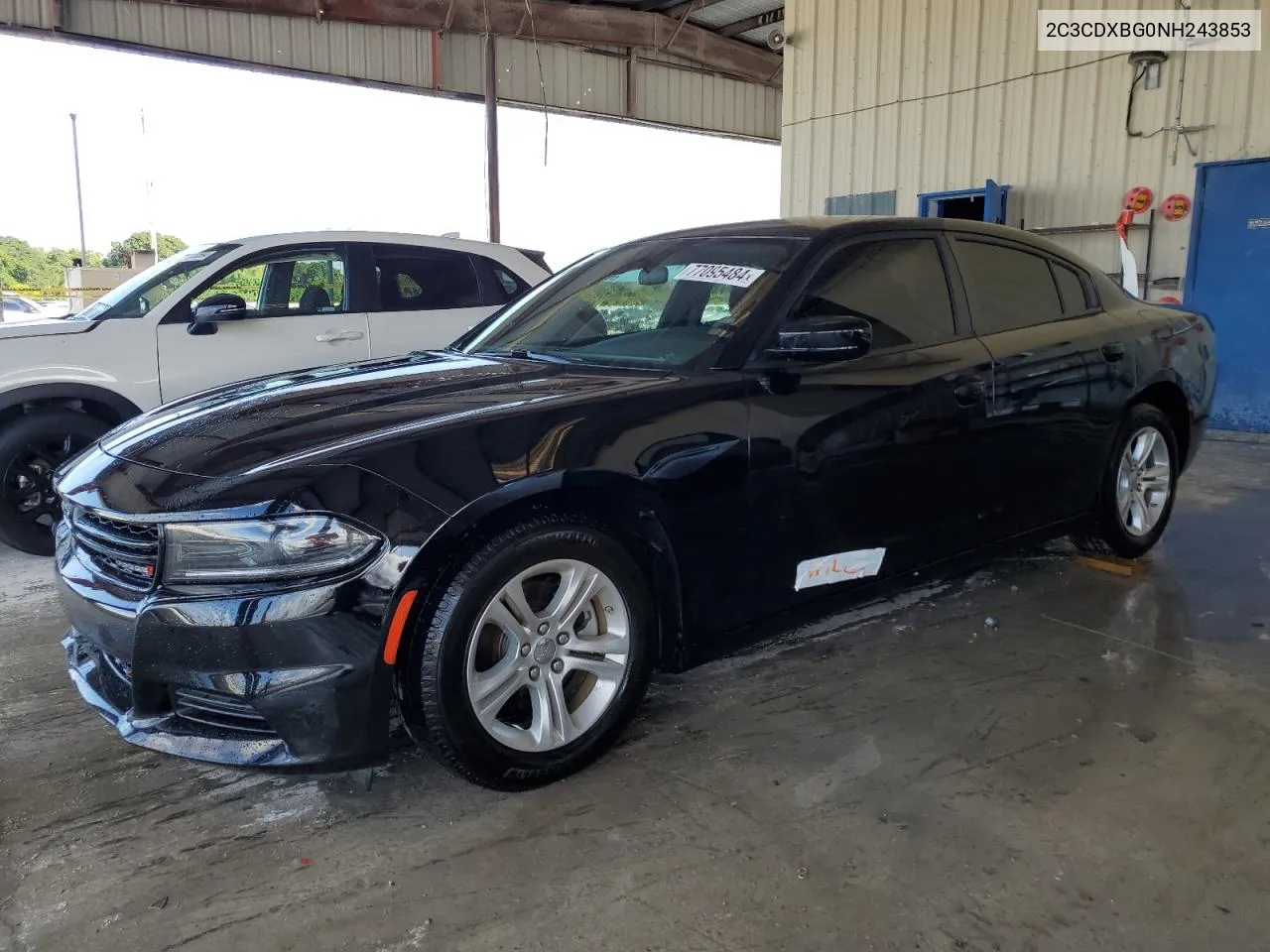 2022 Dodge Charger Sxt VIN: 2C3CDXBG0NH243853 Lot: 77095484