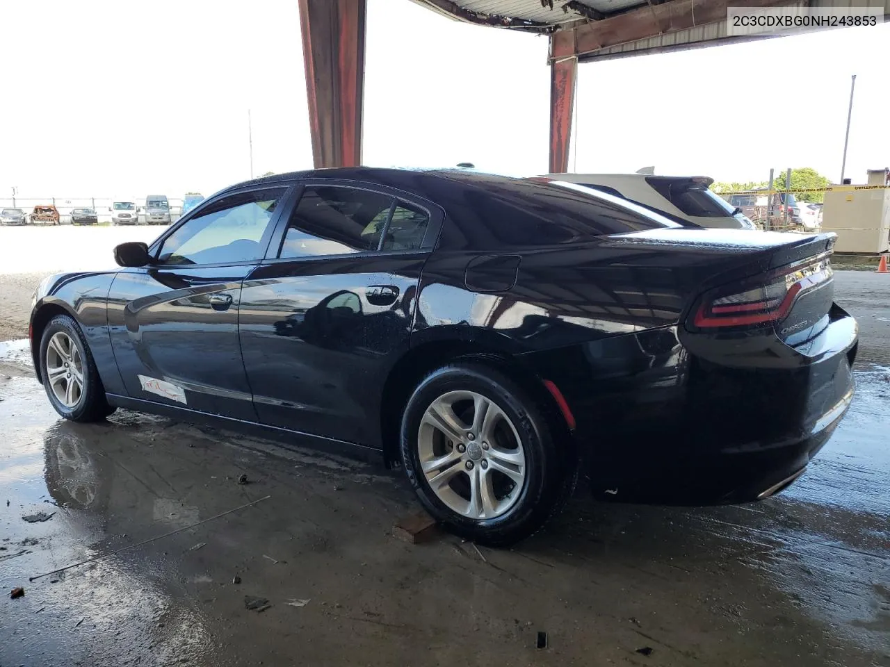 2022 Dodge Charger Sxt VIN: 2C3CDXBG0NH243853 Lot: 77095484