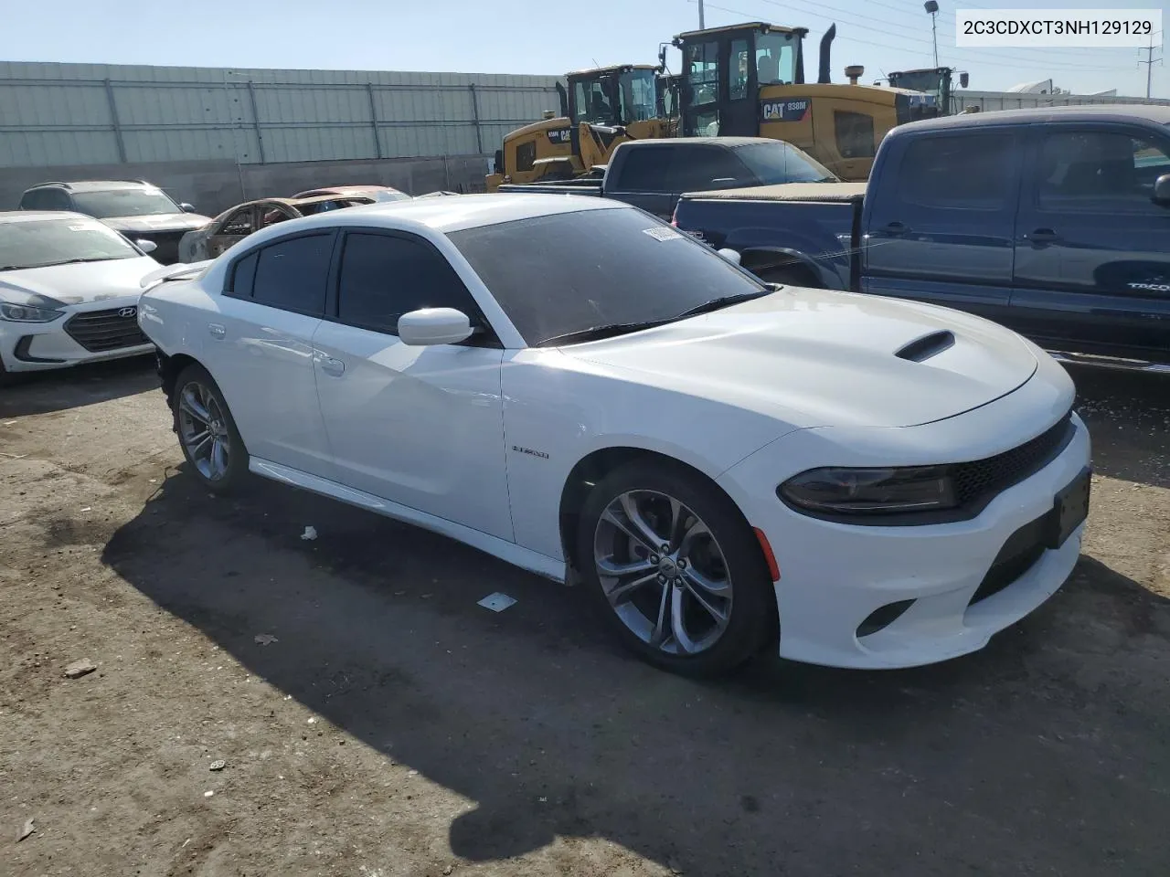 2022 Dodge Charger R/T VIN: 2C3CDXCT3NH129129 Lot: 77882414