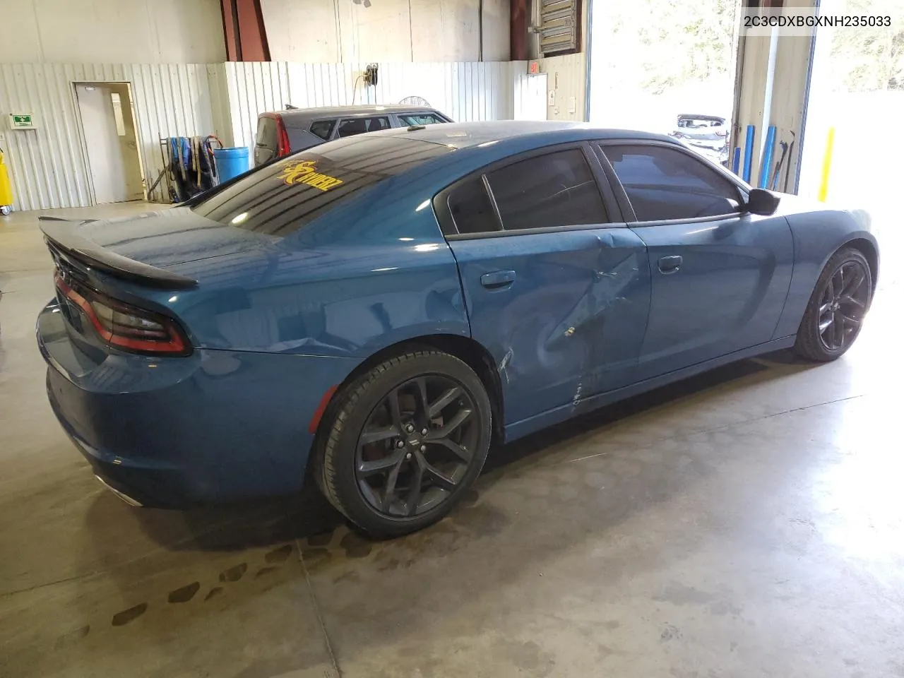 2022 Dodge Charger Sxt VIN: 2C3CDXBGXNH235033 Lot: 78081354