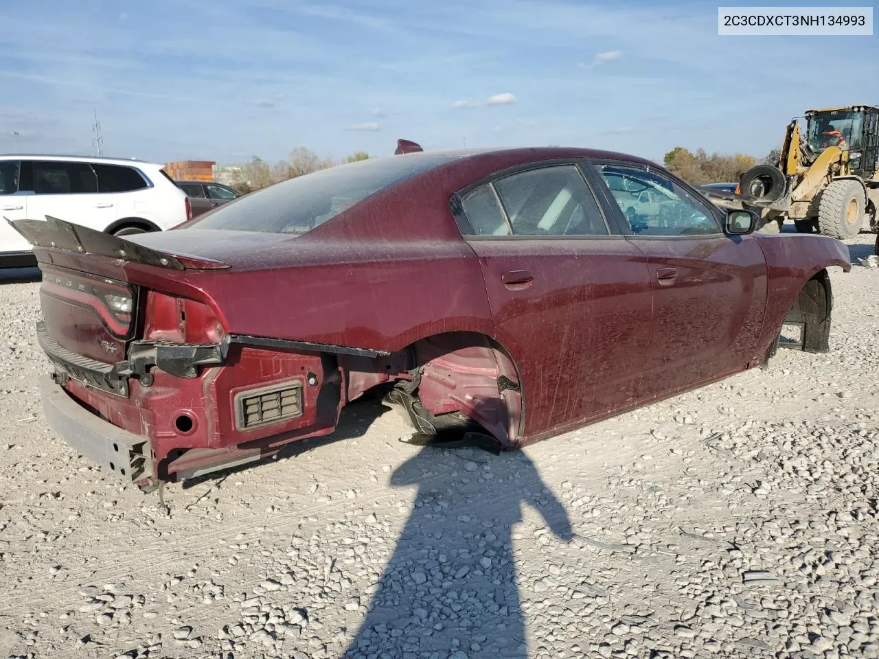 2022 Dodge Charger R/T VIN: 2C3CDXCT3NH134993 Lot: 78632054