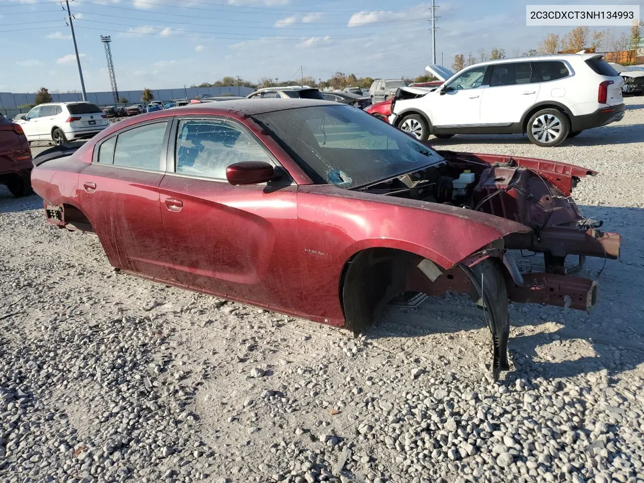 2022 Dodge Charger R/T VIN: 2C3CDXCT3NH134993 Lot: 78632054