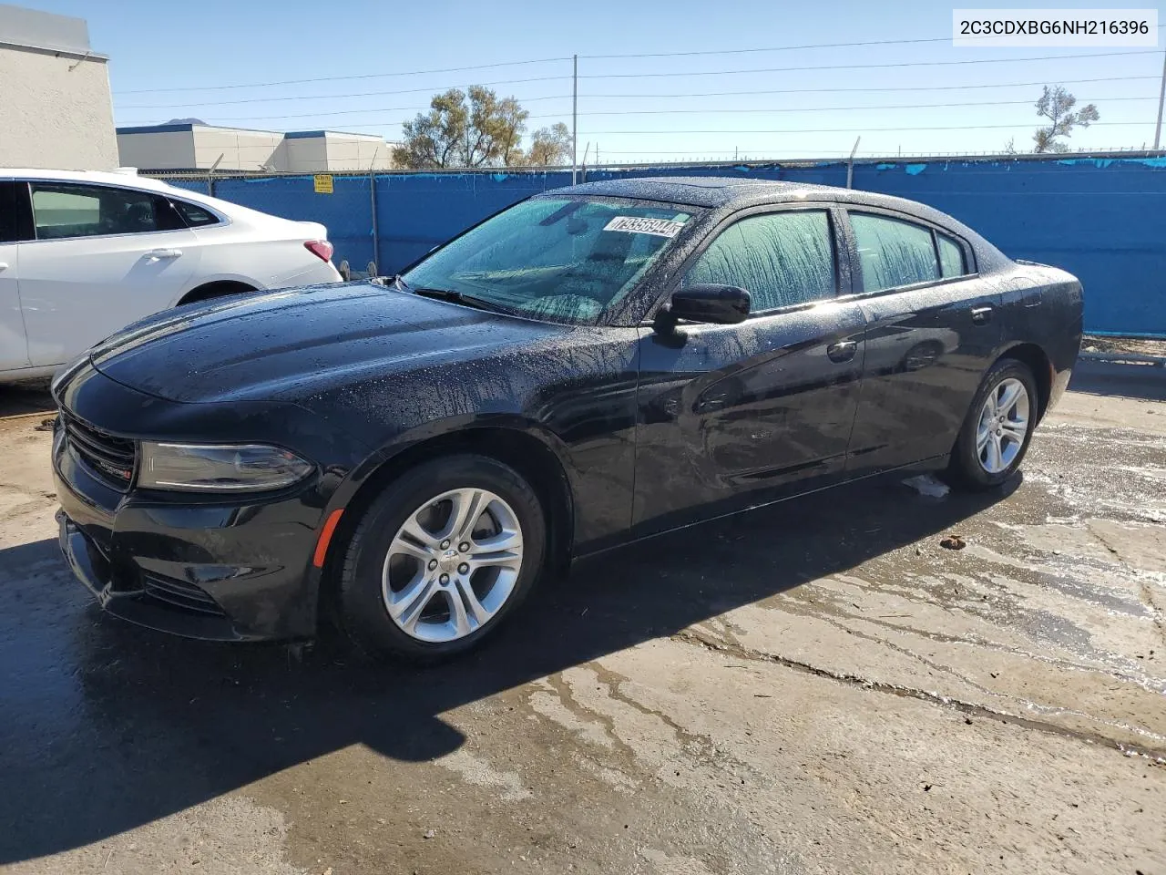 2022 Dodge Charger Sxt VIN: 2C3CDXBG6NH216396 Lot: 79356944