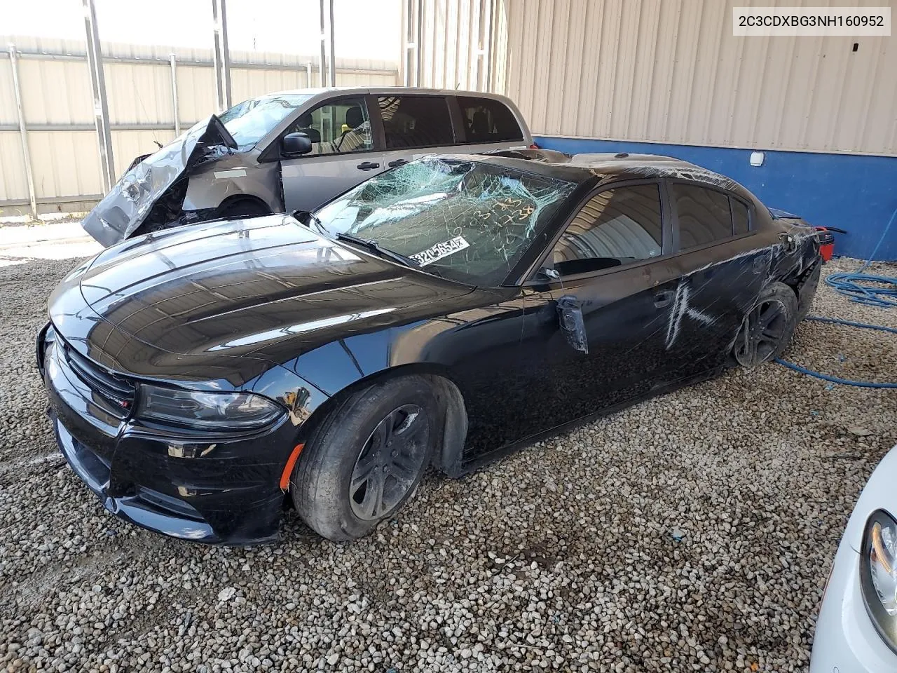 2022 Dodge Charger Sxt VIN: 2C3CDXBG3NH160952 Lot: 79449184