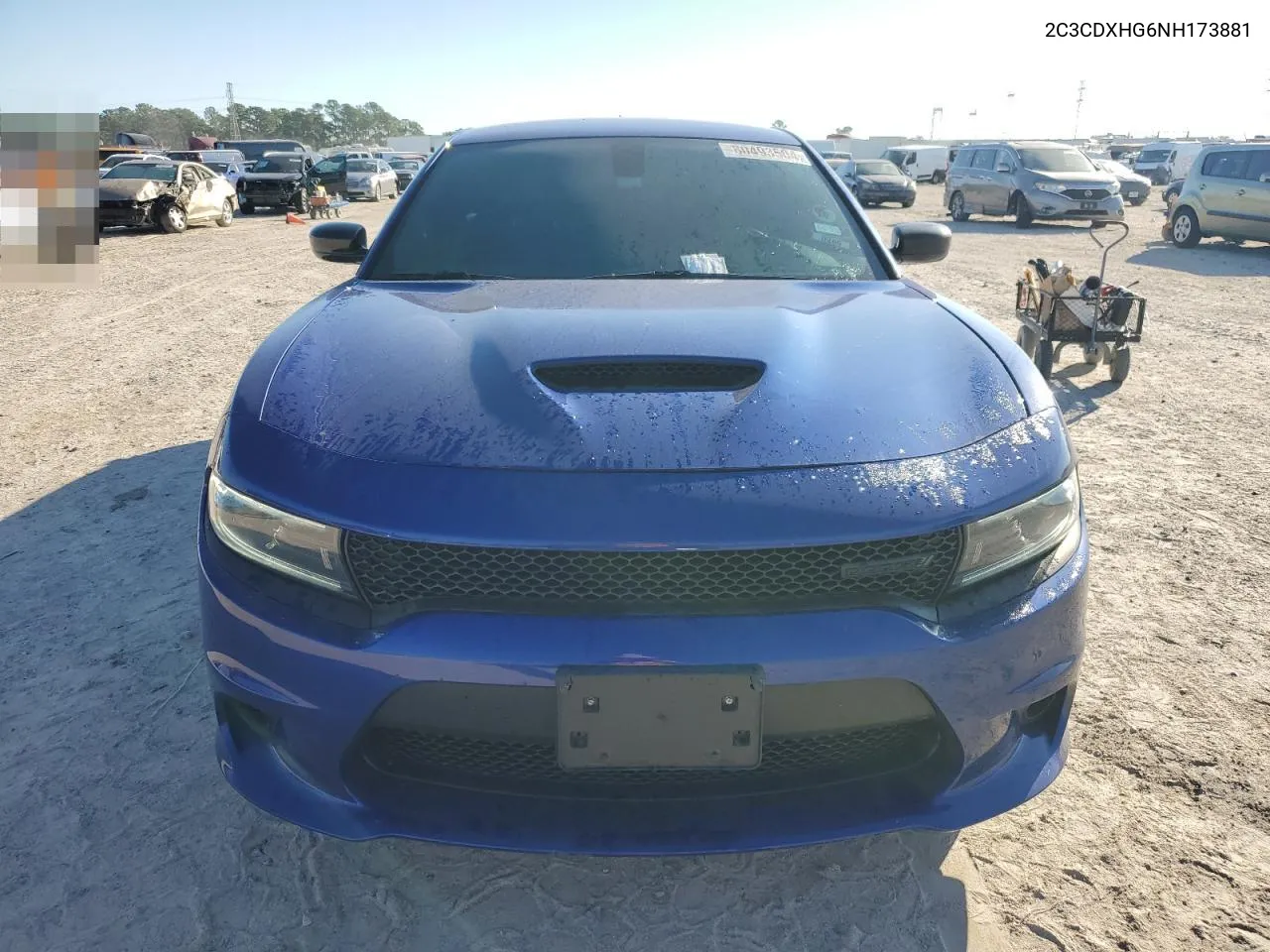 2022 Dodge Charger Gt VIN: 2C3CDXHG6NH173881 Lot: 80493504