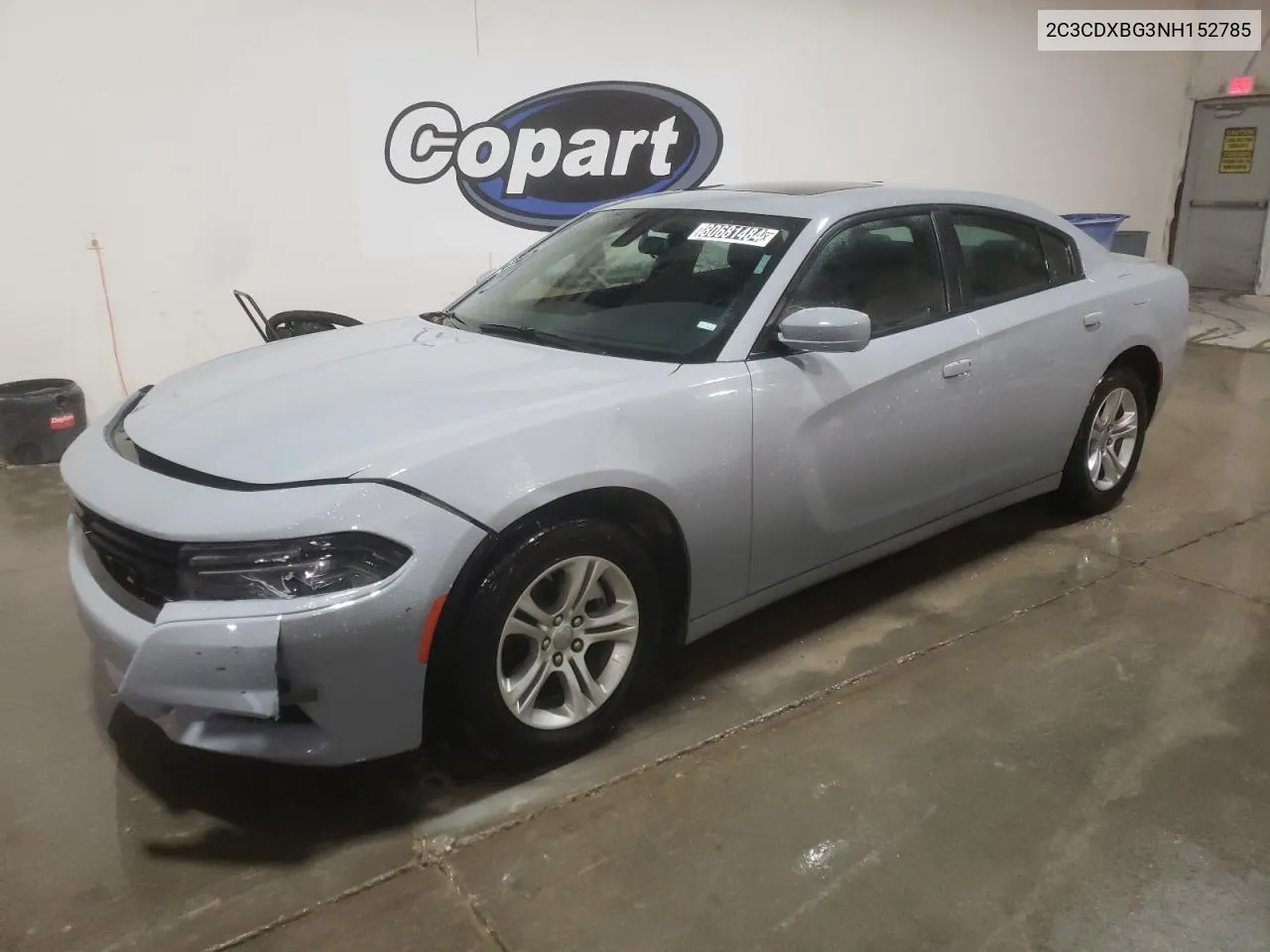 2022 Dodge Charger Sxt VIN: 2C3CDXBG3NH152785 Lot: 80681484