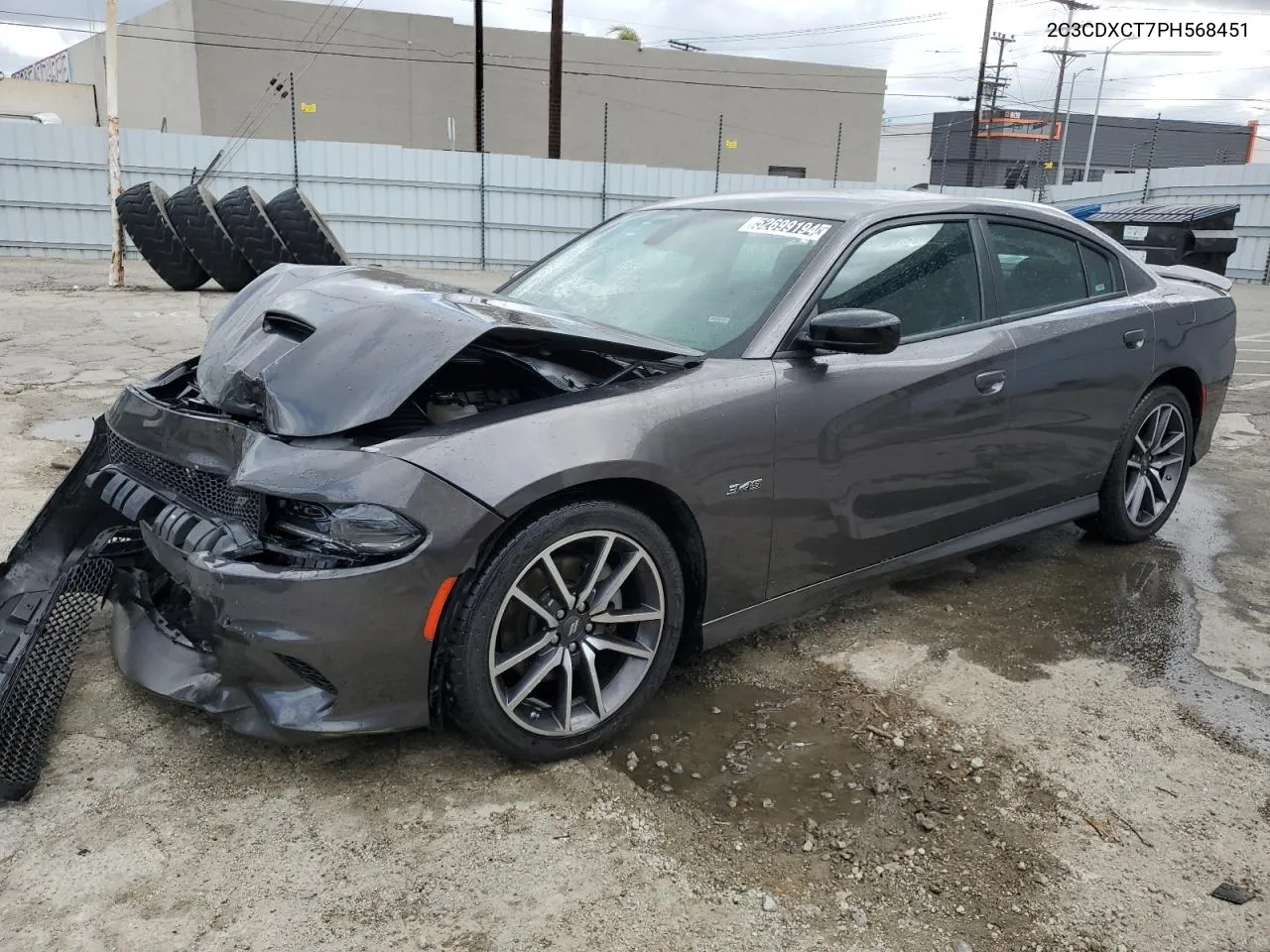 2023 Dodge Charger R/T VIN: 2C3CDXCT7PH568451 Lot: 52699194