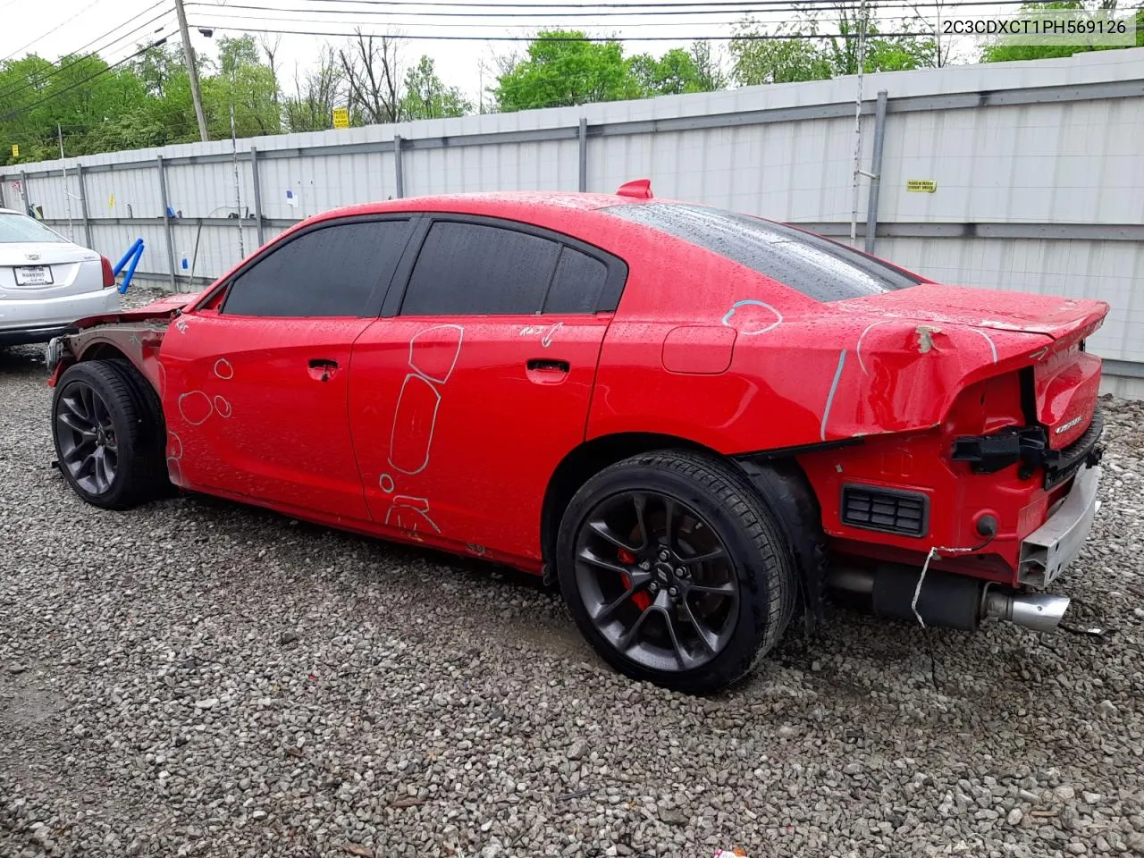 2023 Dodge Charger R/T VIN: 2C3CDXCT1PH569126 Lot: 52817574