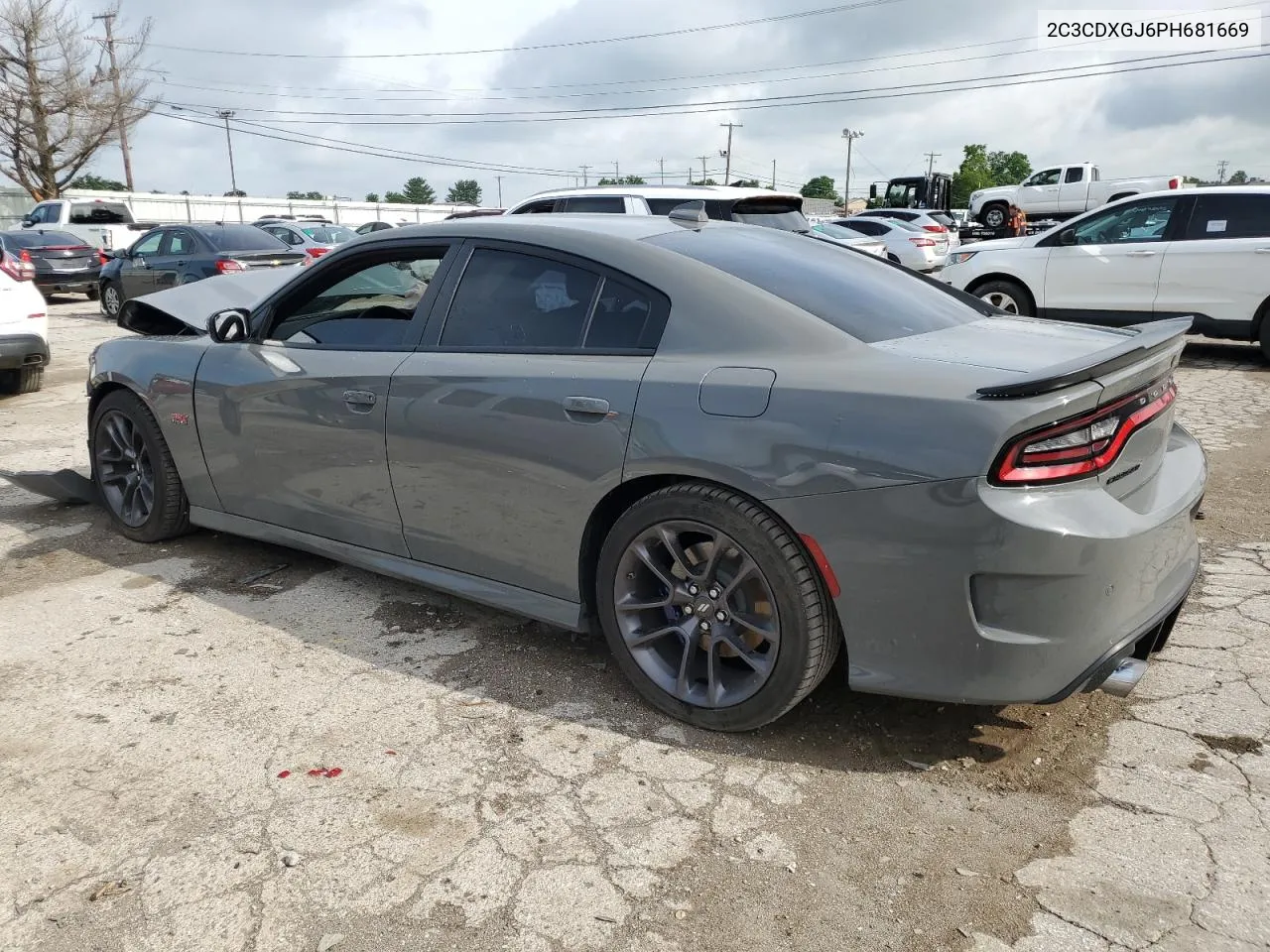 2023 Dodge Charger Scat Pack VIN: 2C3CDXGJ6PH681669 Lot: 56729624