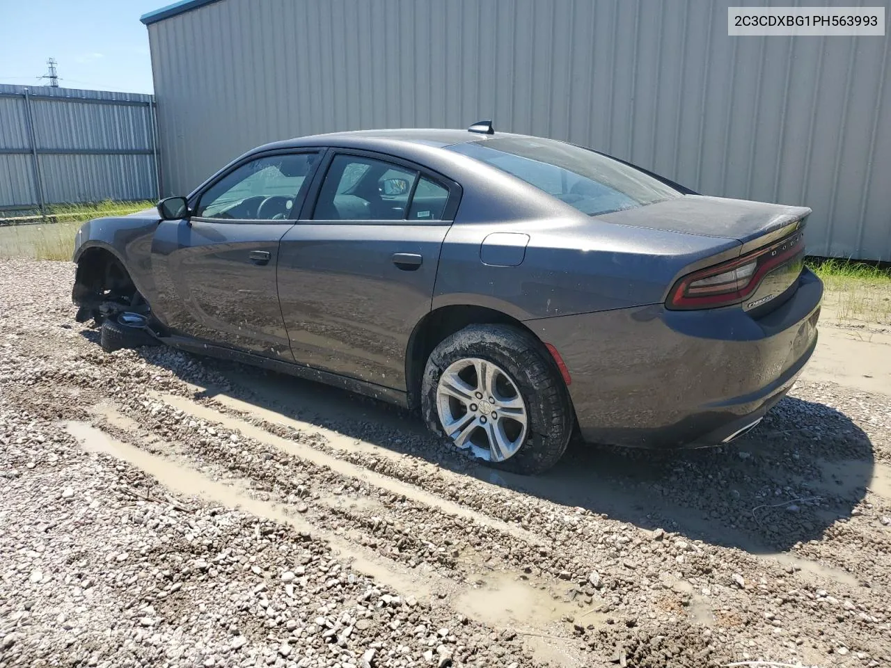 2023 Dodge Charger Sxt VIN: 2C3CDXBG1PH563993 Lot: 57910314