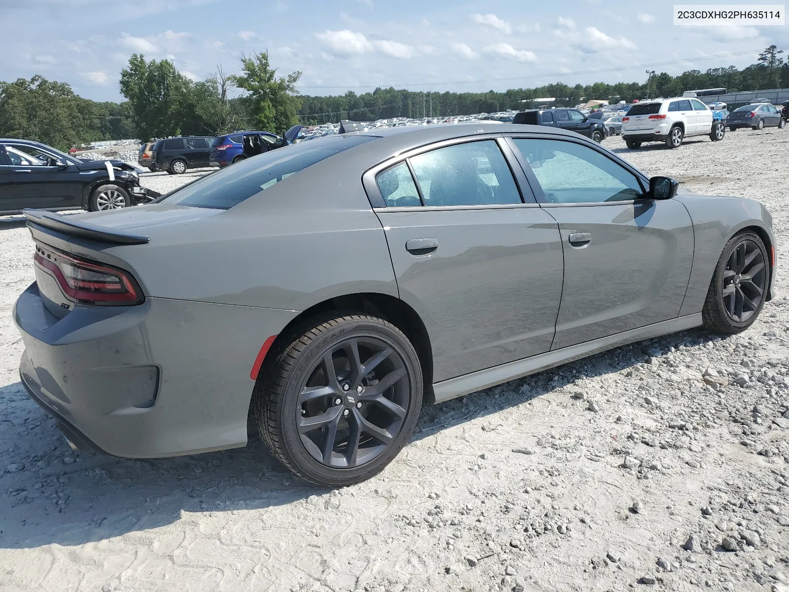 2023 Dodge Charger Gt VIN: 2C3CDXHG2PH635114 Lot: 58836564