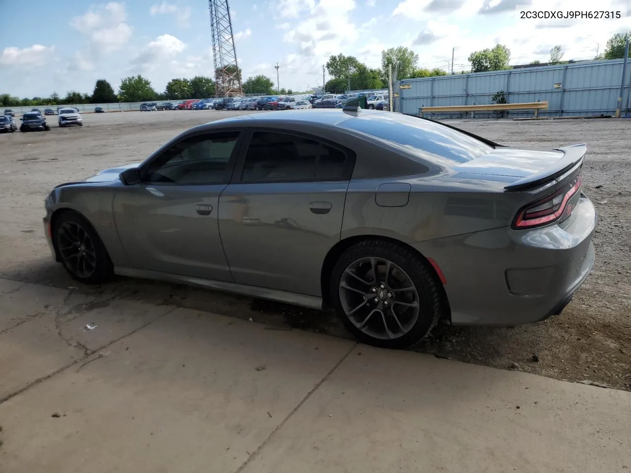 2023 Dodge Charger Scat Pack VIN: 2C3CDXGJ9PH627315 Lot: 60026024