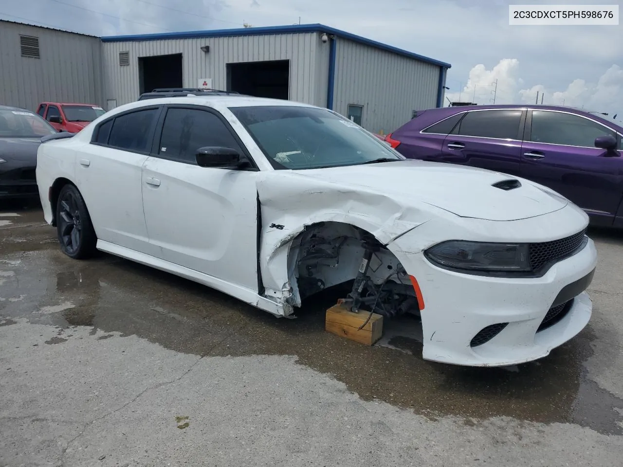 2023 Dodge Charger R/T VIN: 2C3CDXCT5PH598676 Lot: 61665014