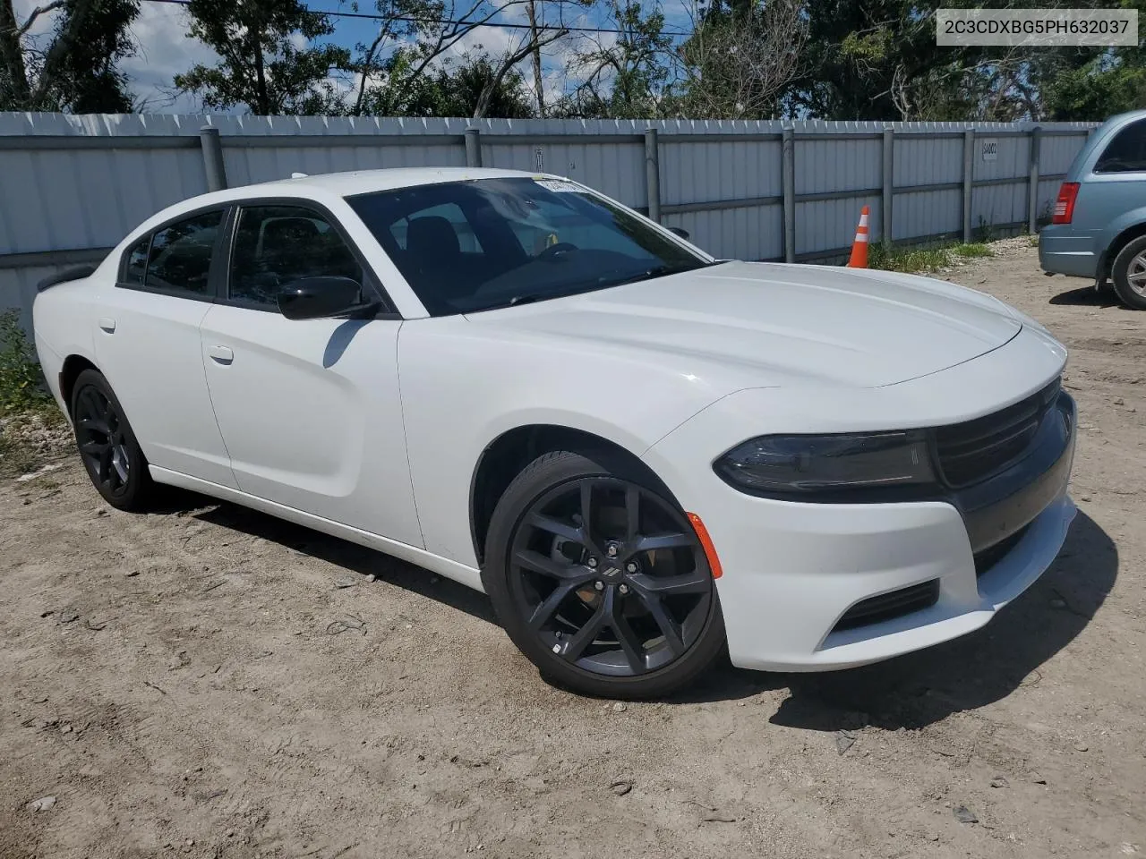 2023 Dodge Charger Sxt VIN: 2C3CDXBG5PH632037 Lot: 62447784