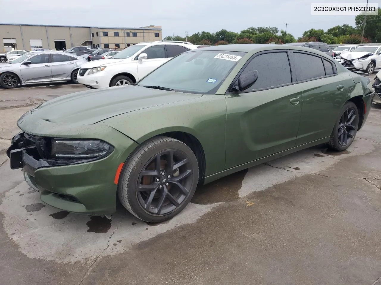 2023 Dodge Charger Sxt VIN: 2C3CDXBG1PH523283 Lot: 63231454