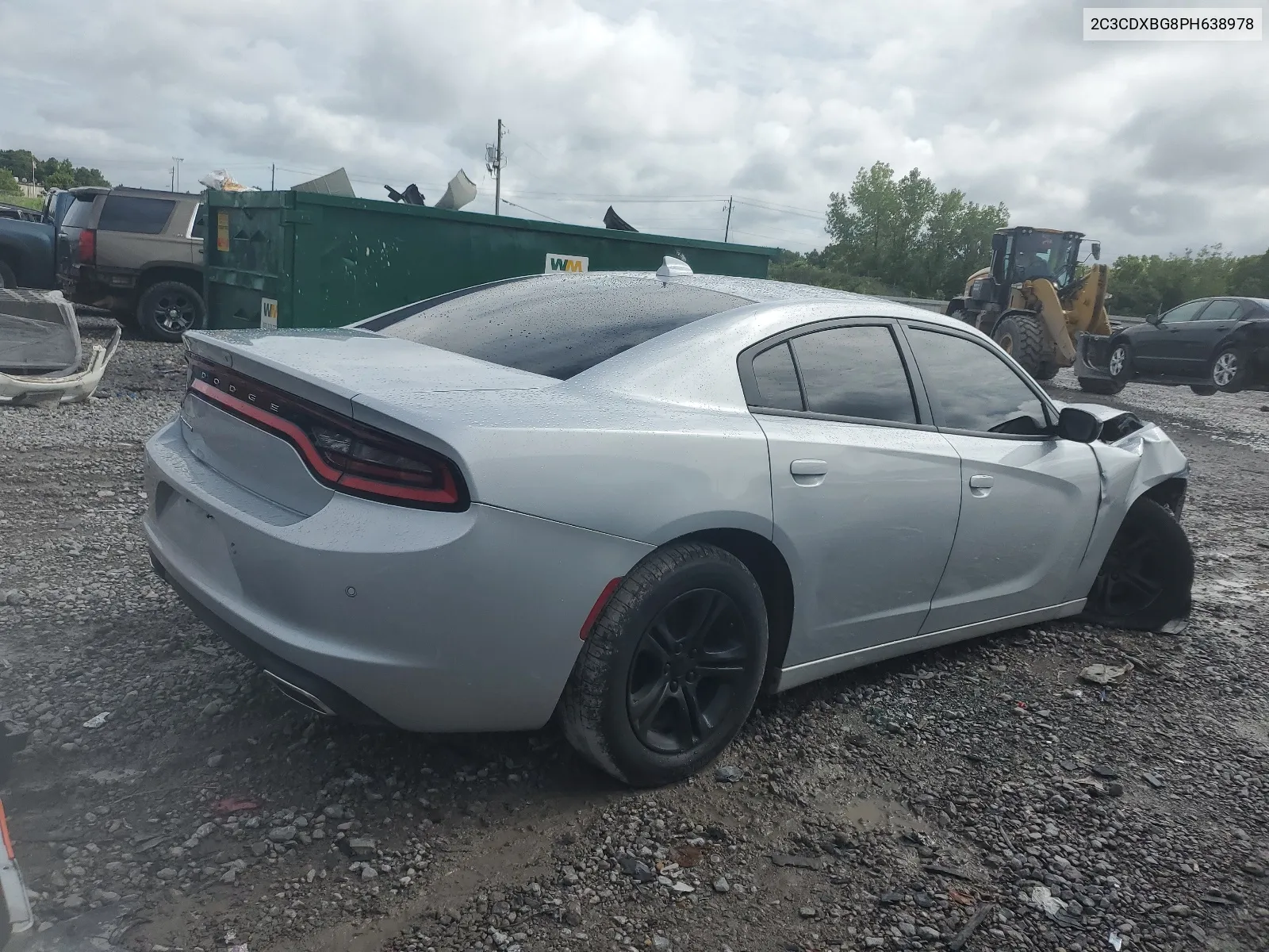 2023 Dodge Charger Sxt VIN: 2C3CDXBG8PH638978 Lot: 64541844