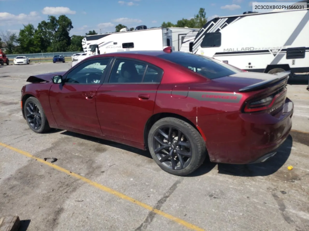 2023 Dodge Charger Sxt VIN: 2C3CDXBG2PH566031 Lot: 65750634