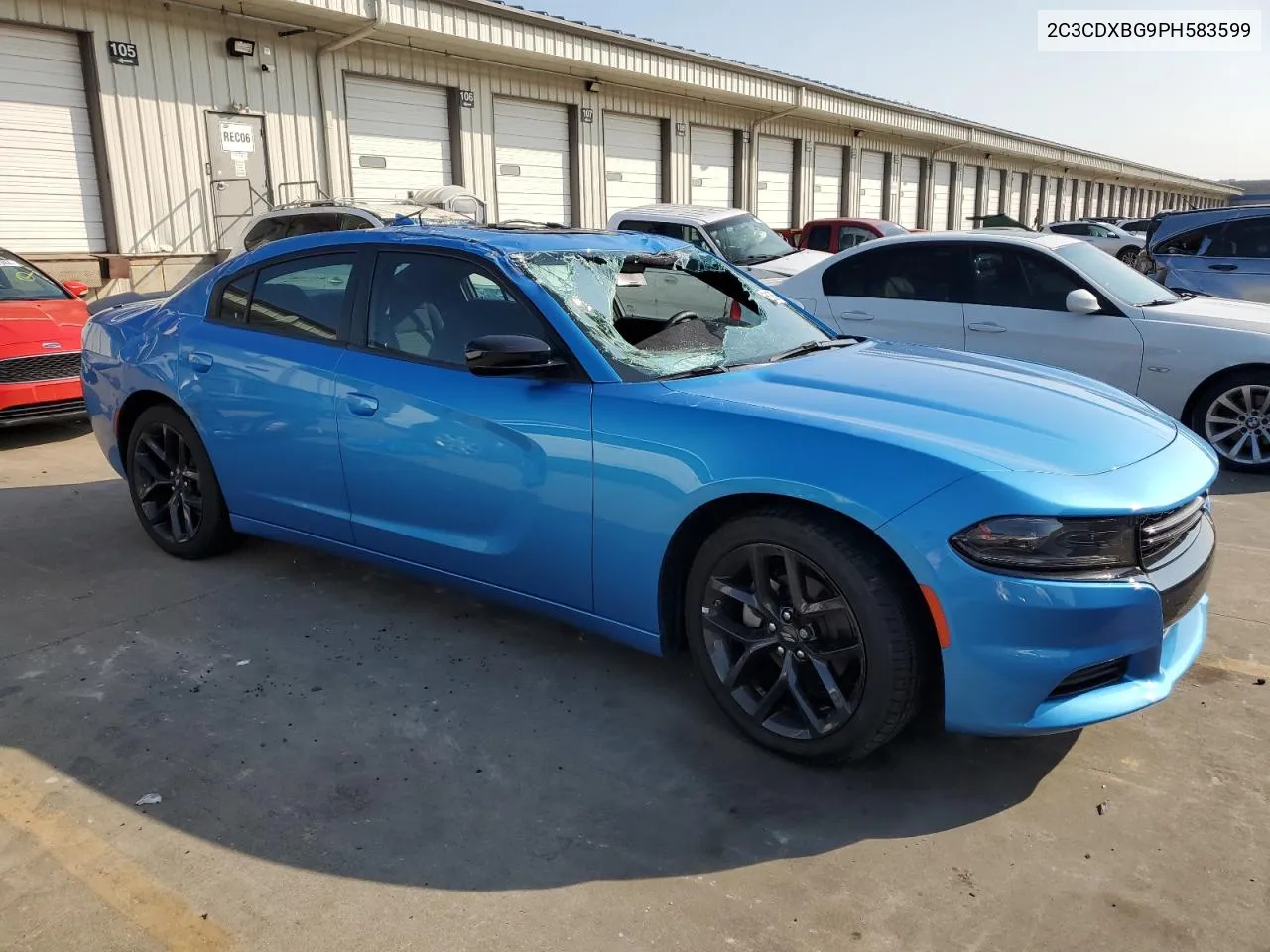 2023 Dodge Charger Sxt VIN: 2C3CDXBG9PH583599 Lot: 66105054