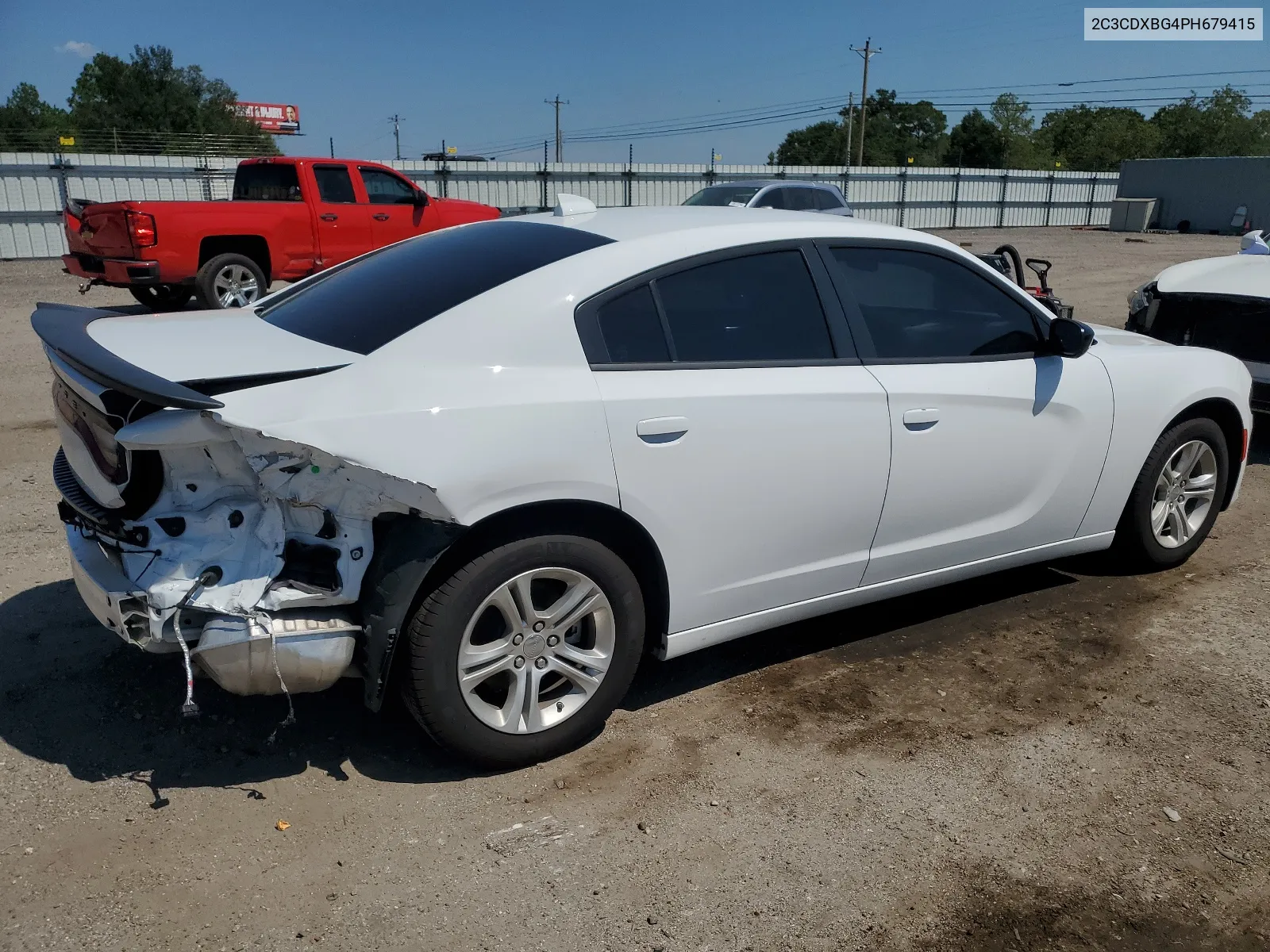 2023 Dodge Charger Sxt VIN: 2C3CDXBG4PH679415 Lot: 66698754