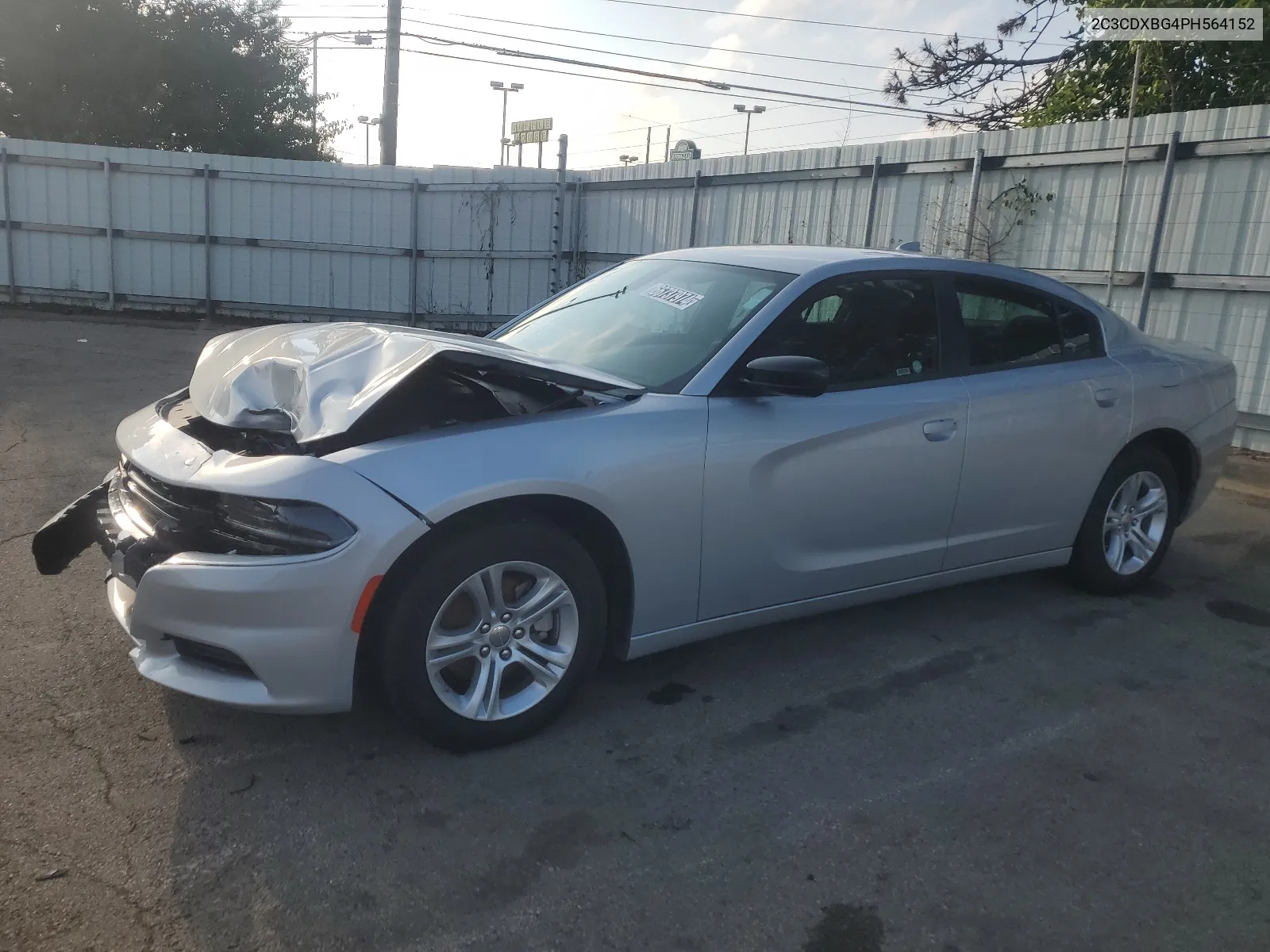 2023 Dodge Charger Sxt VIN: 2C3CDXBG4PH564152 Lot: 66737974