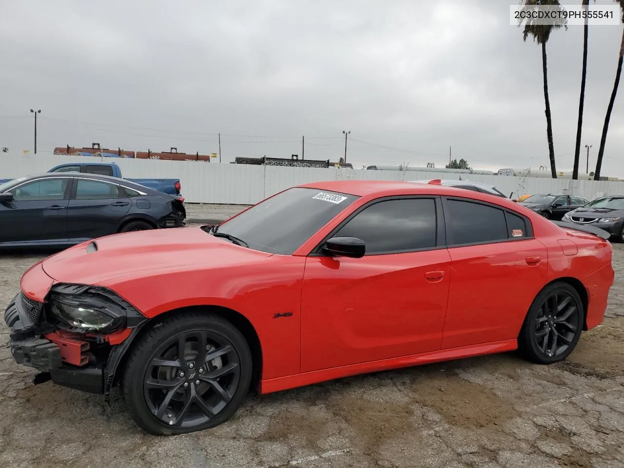 2023 Dodge Charger R/T VIN: 2C3CDXCT9PH555541 Lot: 67781224