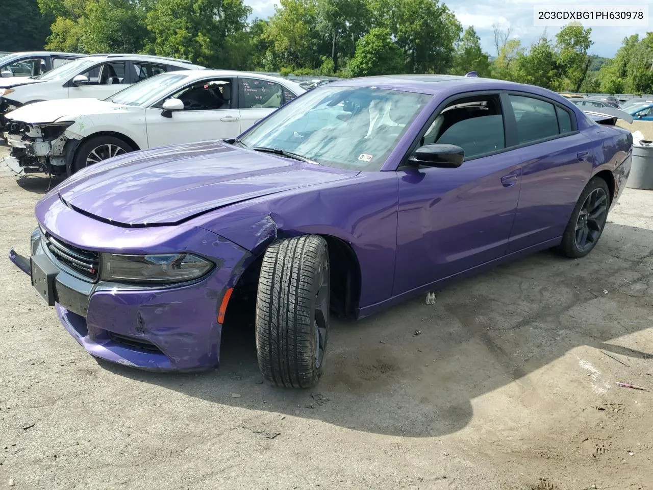 2023 Dodge Charger Sxt VIN: 2C3CDXBG1PH630978 Lot: 68549974