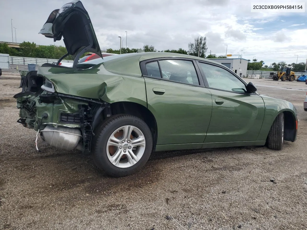 2023 Dodge Charger Sxt VIN: 2C3CDXBG9PH584154 Lot: 69263824