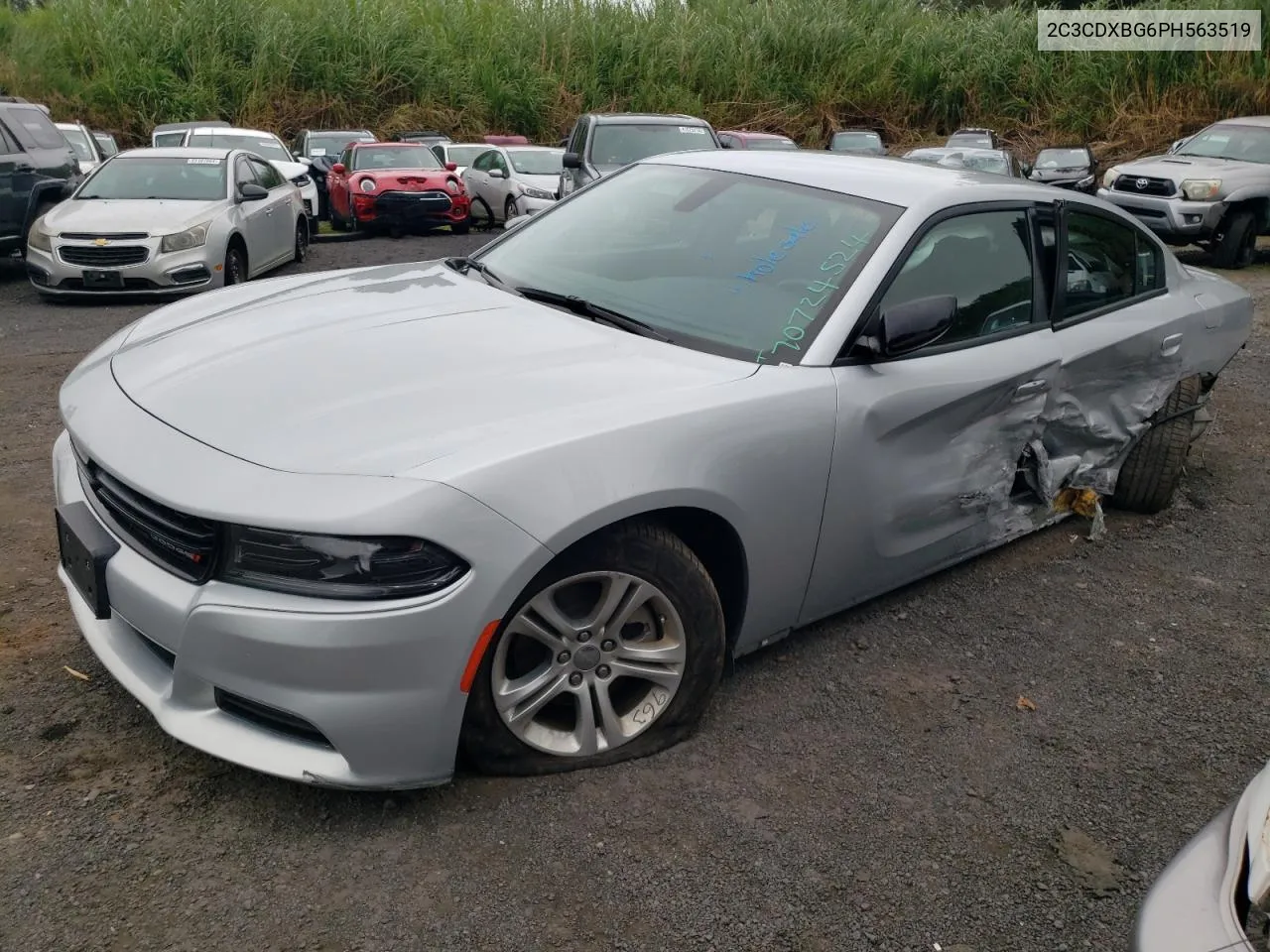 2023 Dodge Charger Sxt VIN: 2C3CDXBG6PH563519 Lot: 70724524