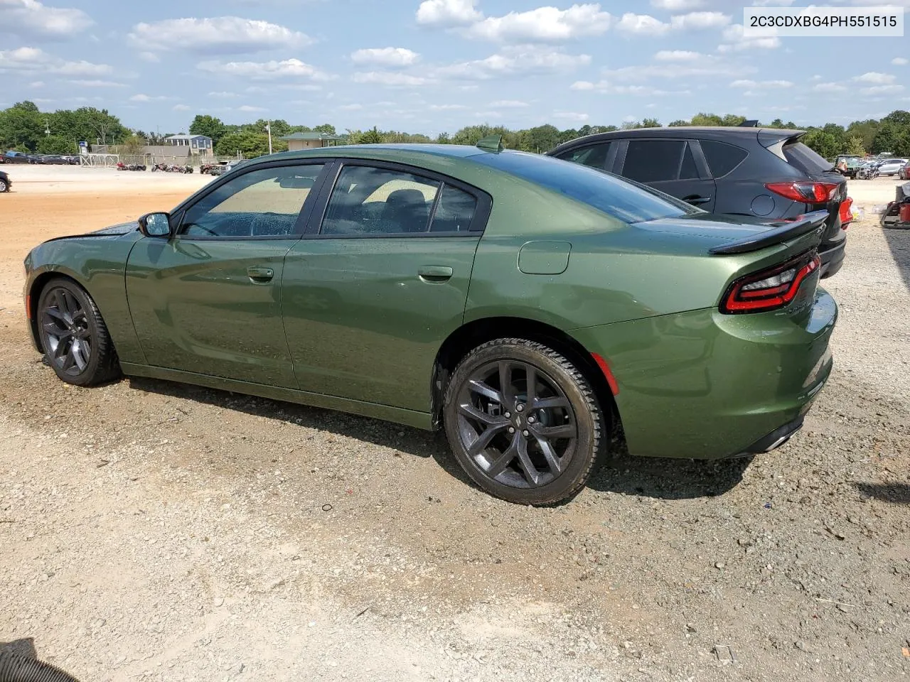 2023 Dodge Charger Sxt VIN: 2C3CDXBG4PH551515 Lot: 70767554