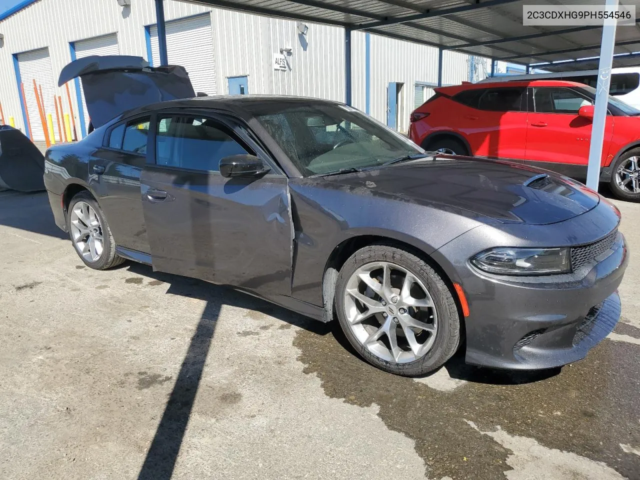 2023 Dodge Charger Gt VIN: 2C3CDXHG9PH554546 Lot: 71119864