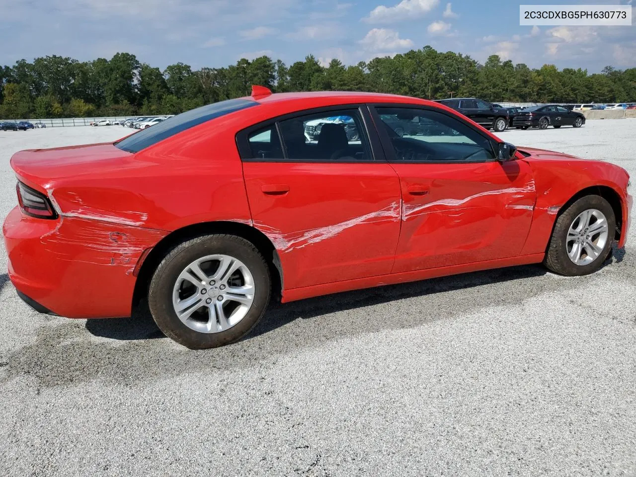 2023 Dodge Charger Sxt VIN: 2C3CDXBG5PH630773 Lot: 72894154