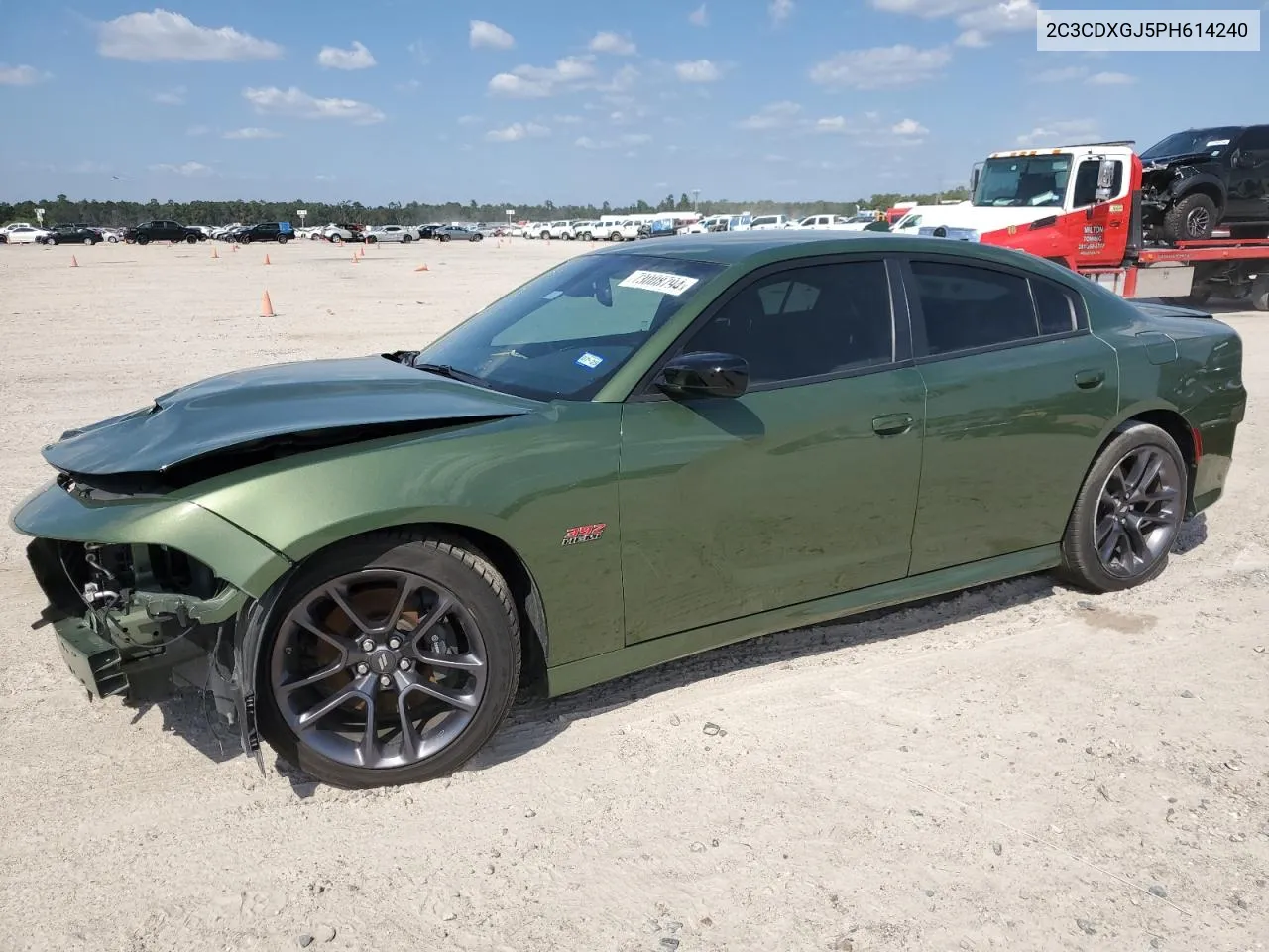 2023 Dodge Charger Scat Pack VIN: 2C3CDXGJ5PH614240 Lot: 73008794