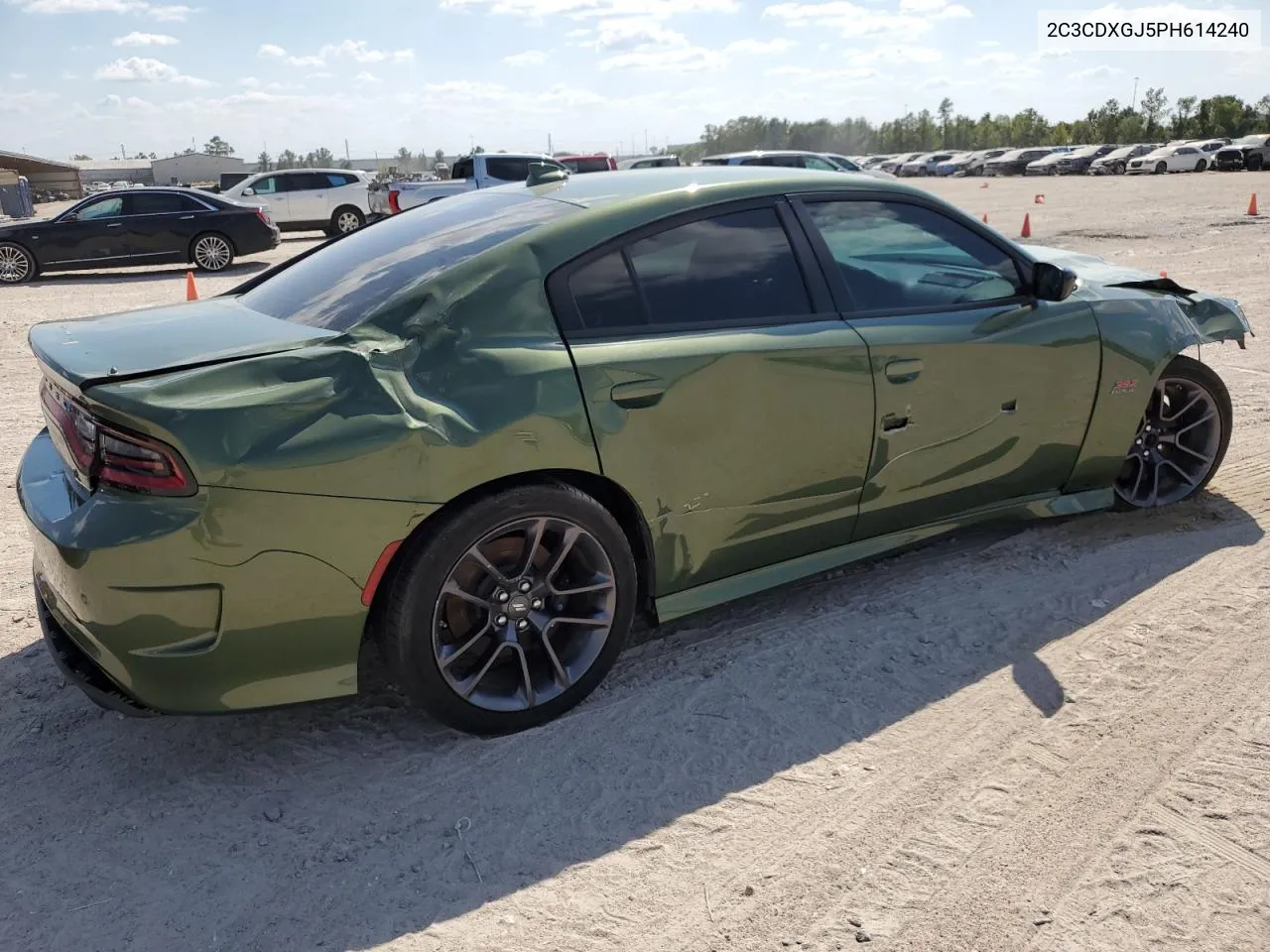 2023 Dodge Charger Scat Pack VIN: 2C3CDXGJ5PH614240 Lot: 73008794